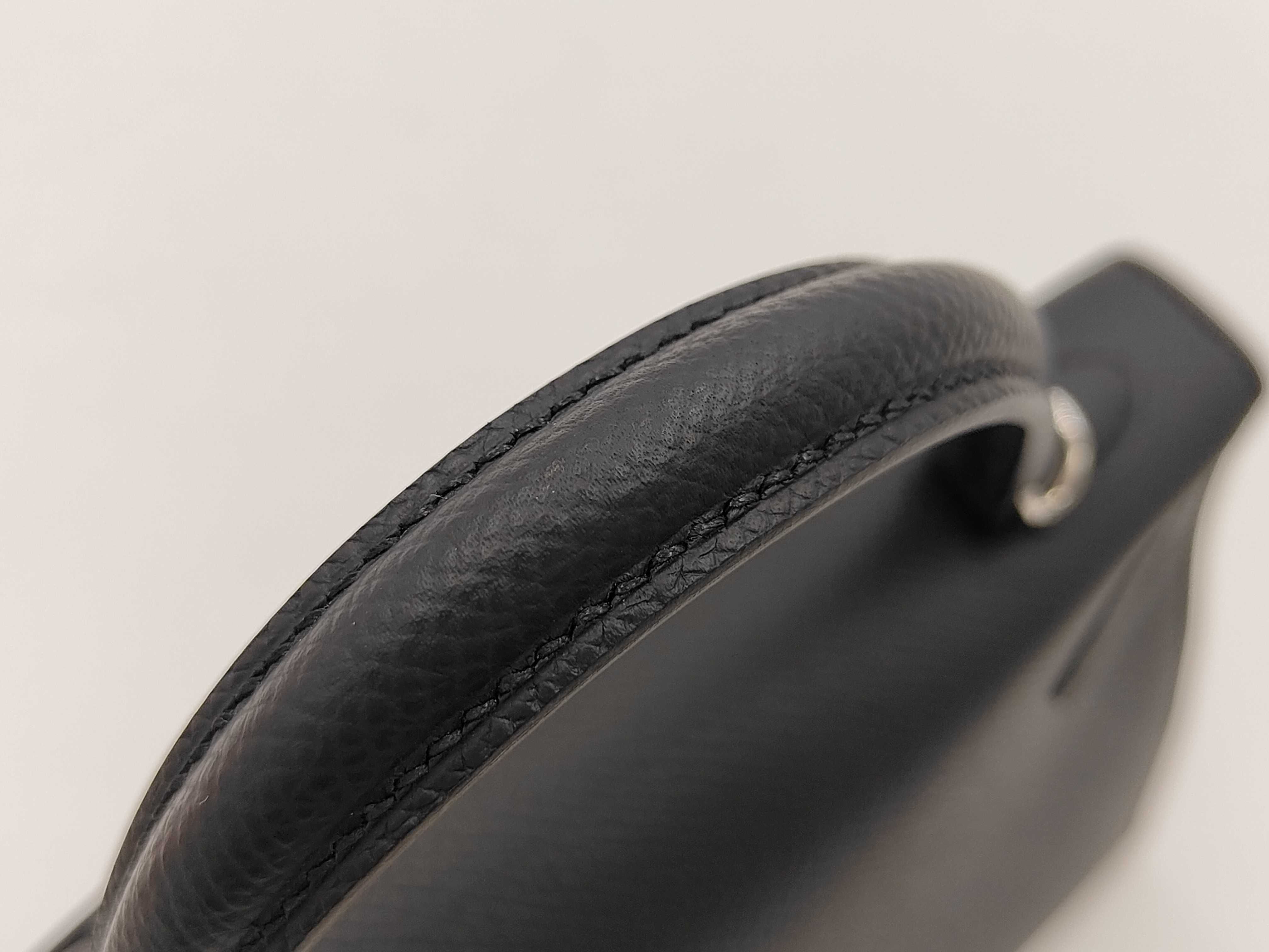 Mini Kelly de Black Epsom Leather Handbag with Silver Hardware (G Stamp) — view 4