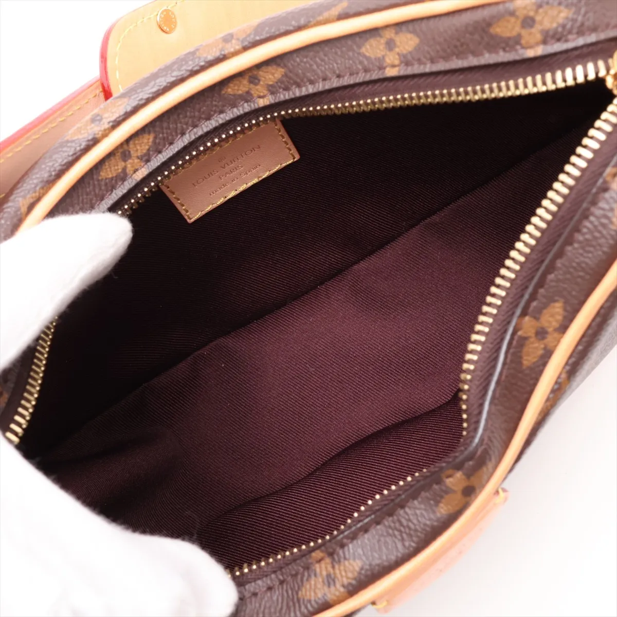 Monogram Croissant M46828 Brown (RFID detected) — view 7