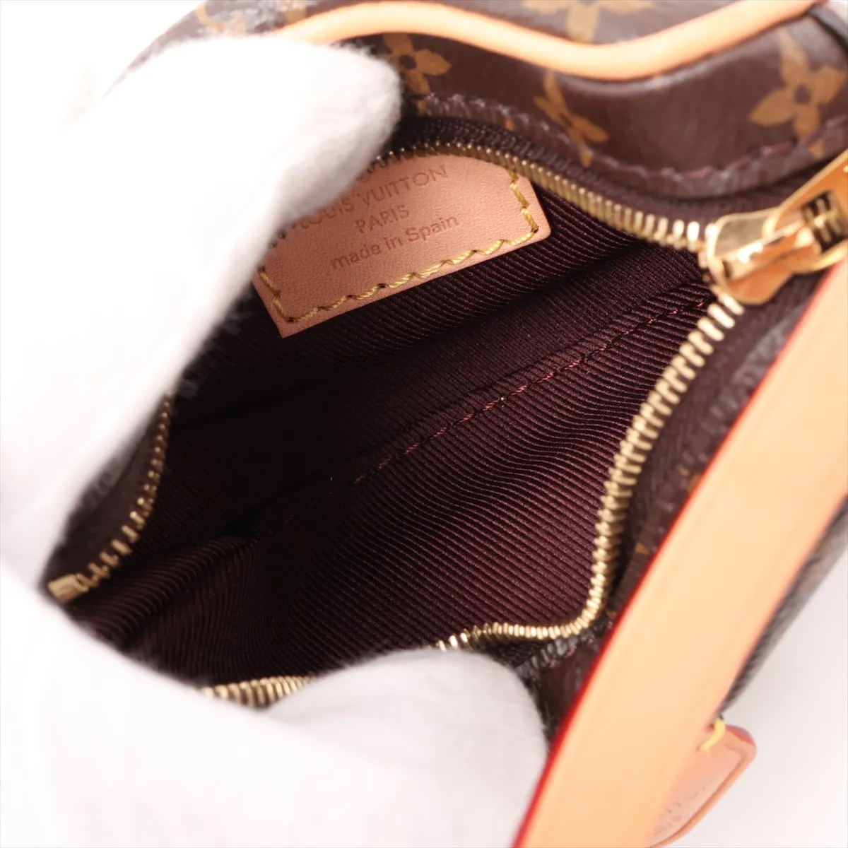 Monogram Croissant M46828 Brown (RFID detected) — view 9