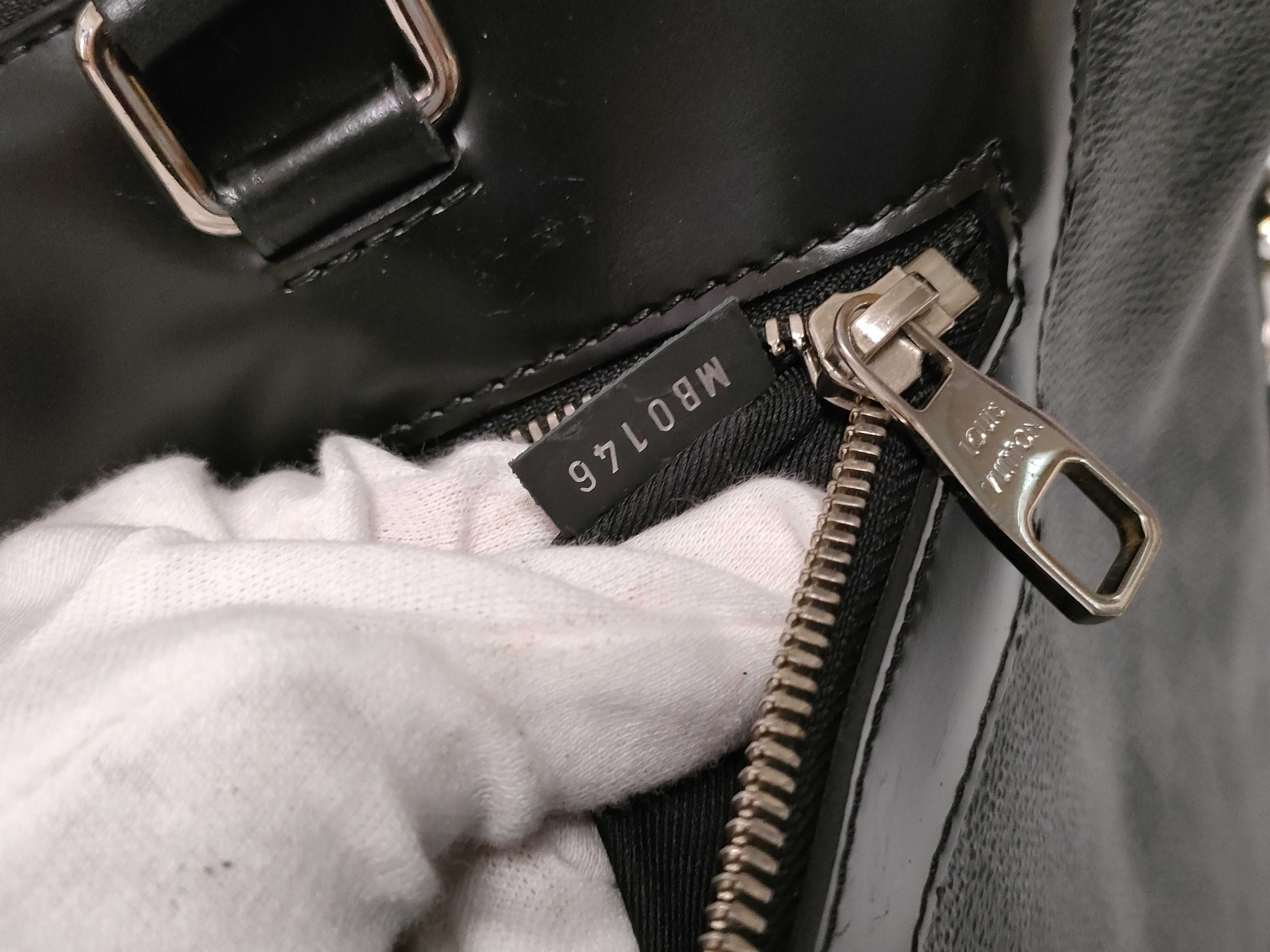Damier Graphite Louis Vuitton Damier Graphite Jour Business Bag Shoulder Bag Serial Business Bag — view 14