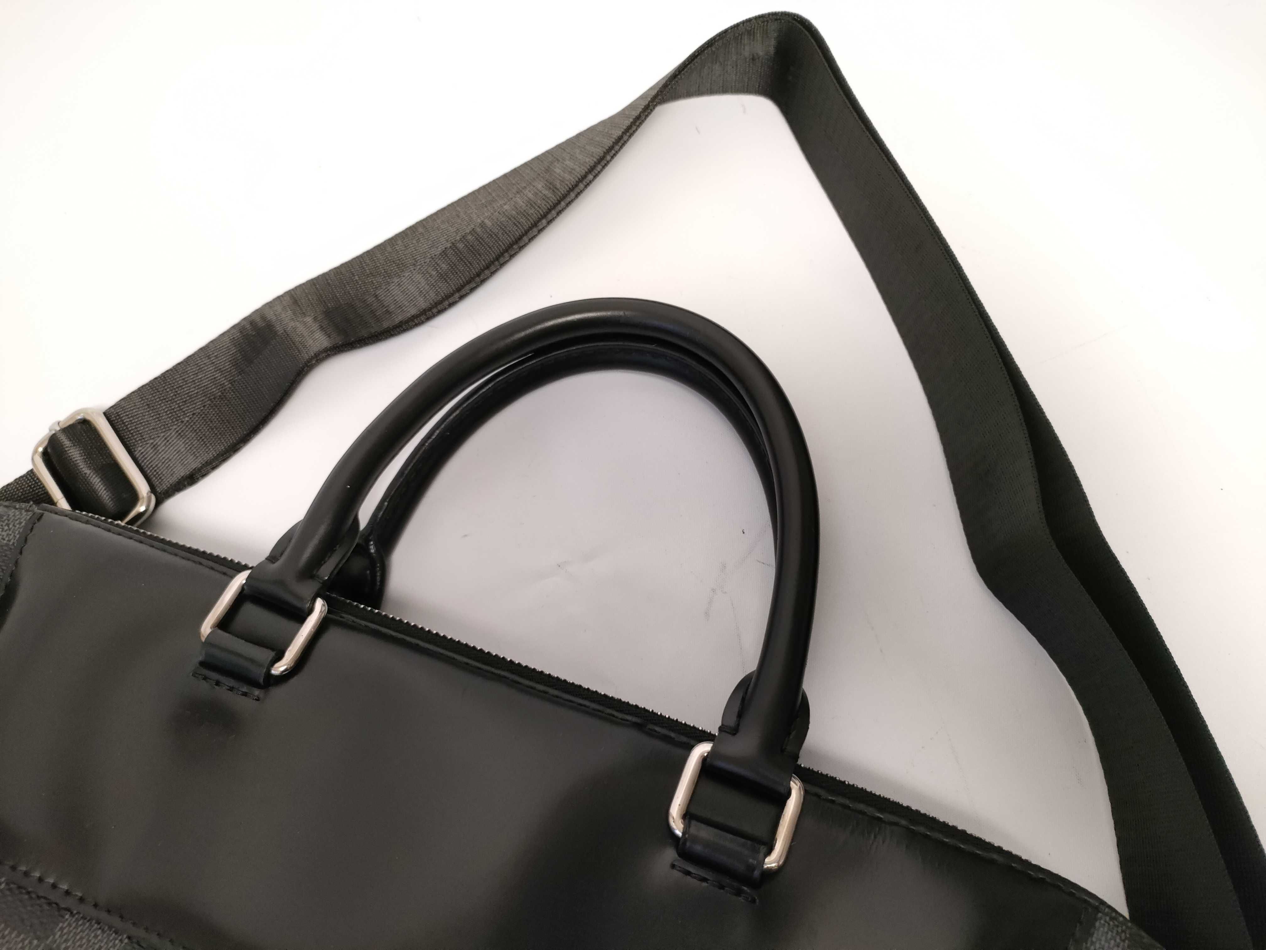 Damier Graphite Louis Vuitton Damier Graphite Jour Business Bag Shoulder Bag Serial Business Bag — view 5