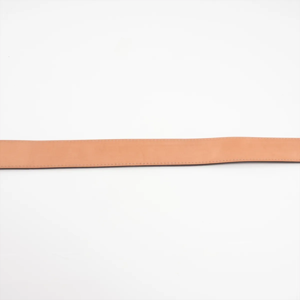 570370 Belt, size 95, Leather, Black. Shows signs of wear: — view 4