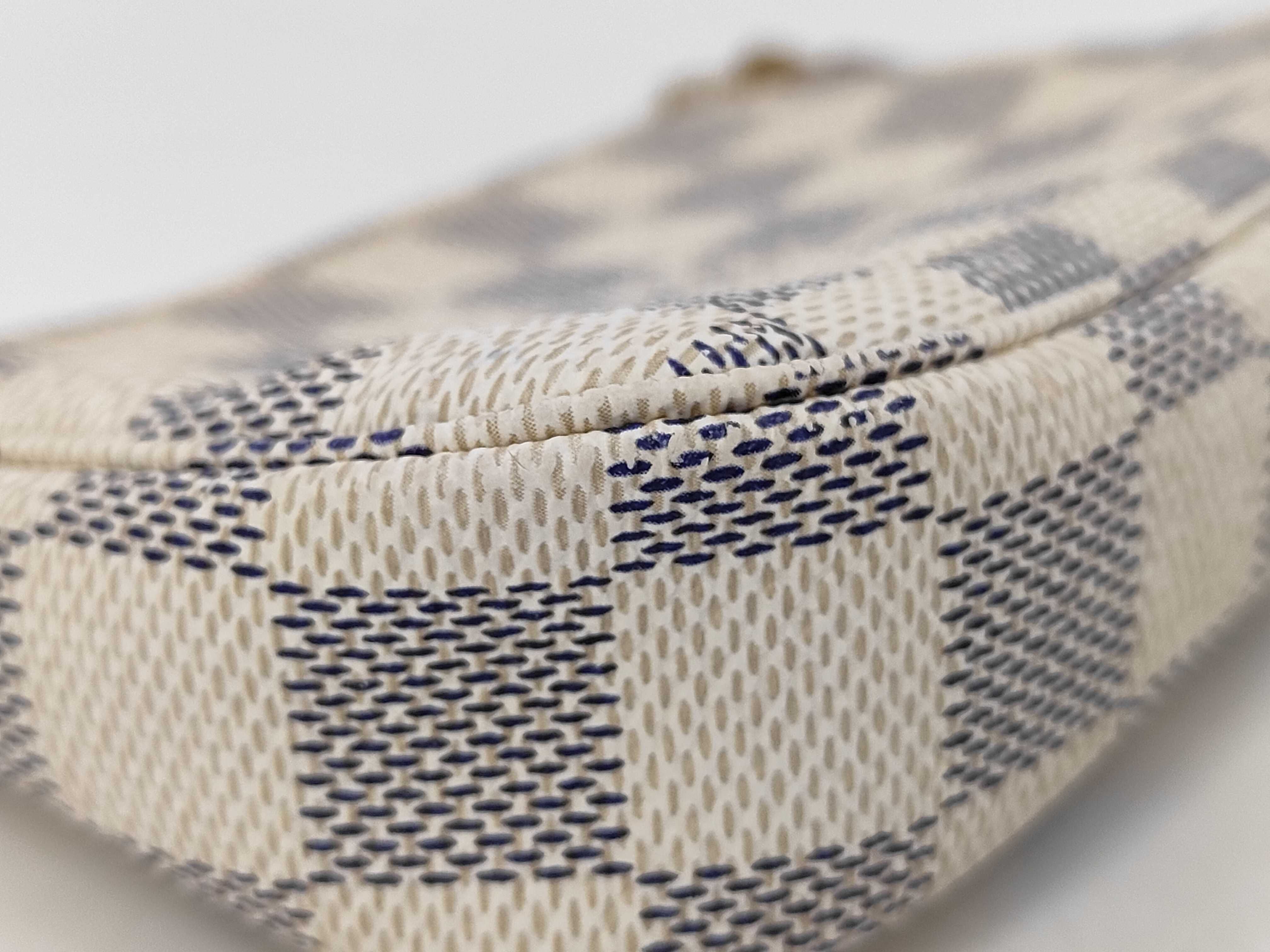 Damier Azur Louis Vuitton N58010 Mini Pochette Accessoires Damier Azur Pouch Handbag Pouch — view 5