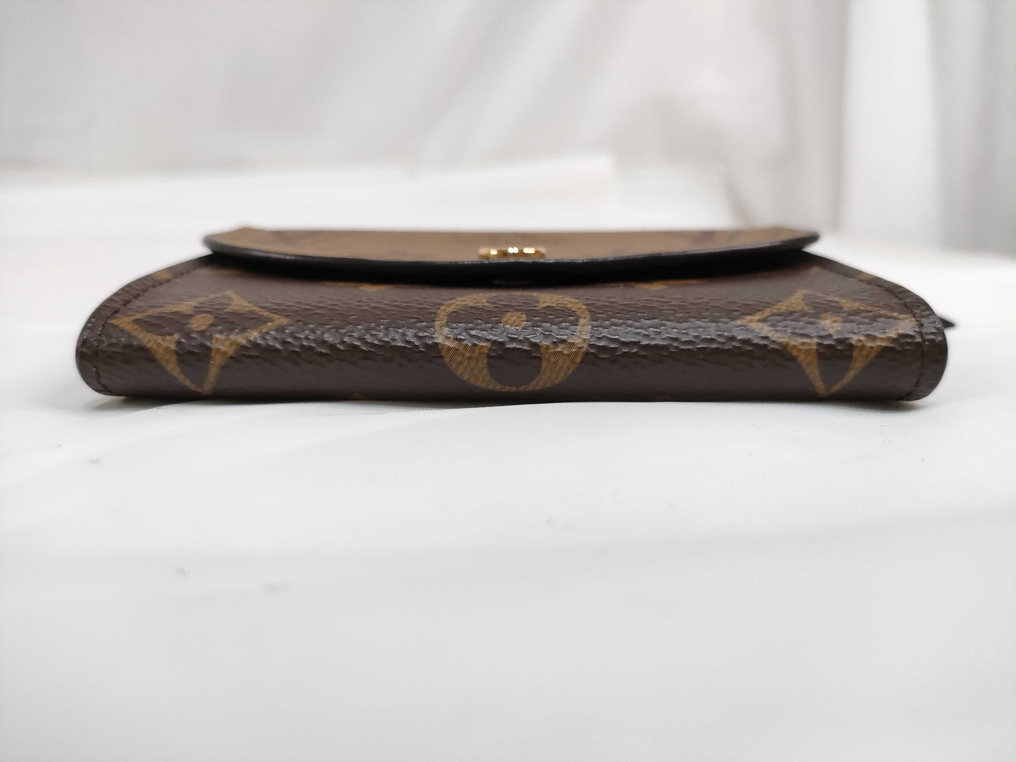 Monogram LV Monogram Reverse Portemonnaie Rosalie M82333 RFID Coin Case — view 5