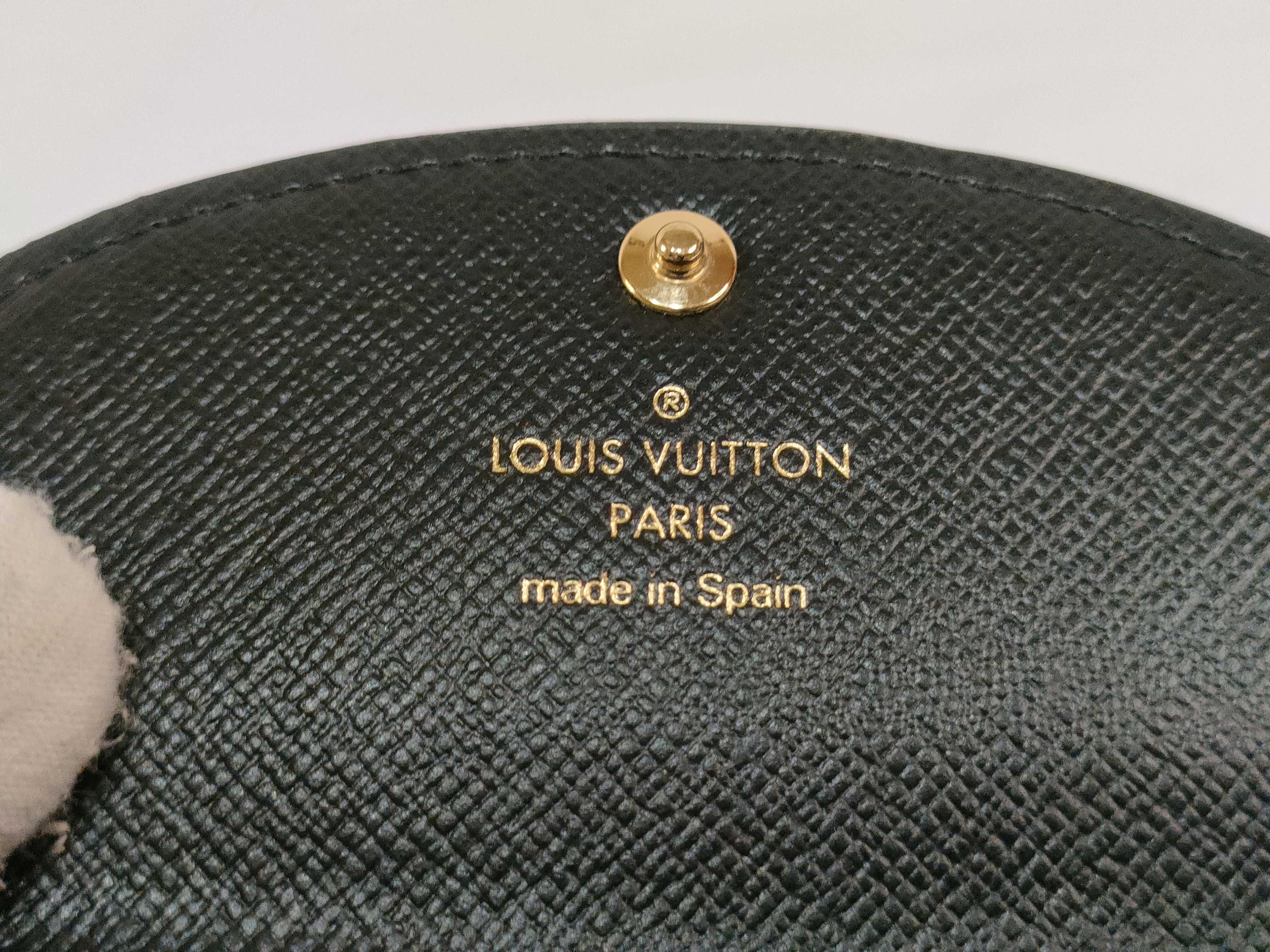 Monogram LV Monogram Reverse Portemonnaie Rosalie M82333 RFID Coin Case — view 9