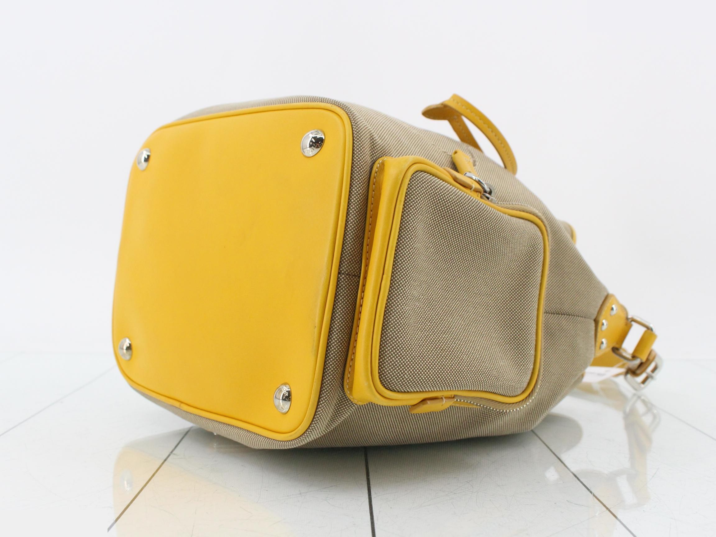 Canvas drawstring shoulder bag — view 6
