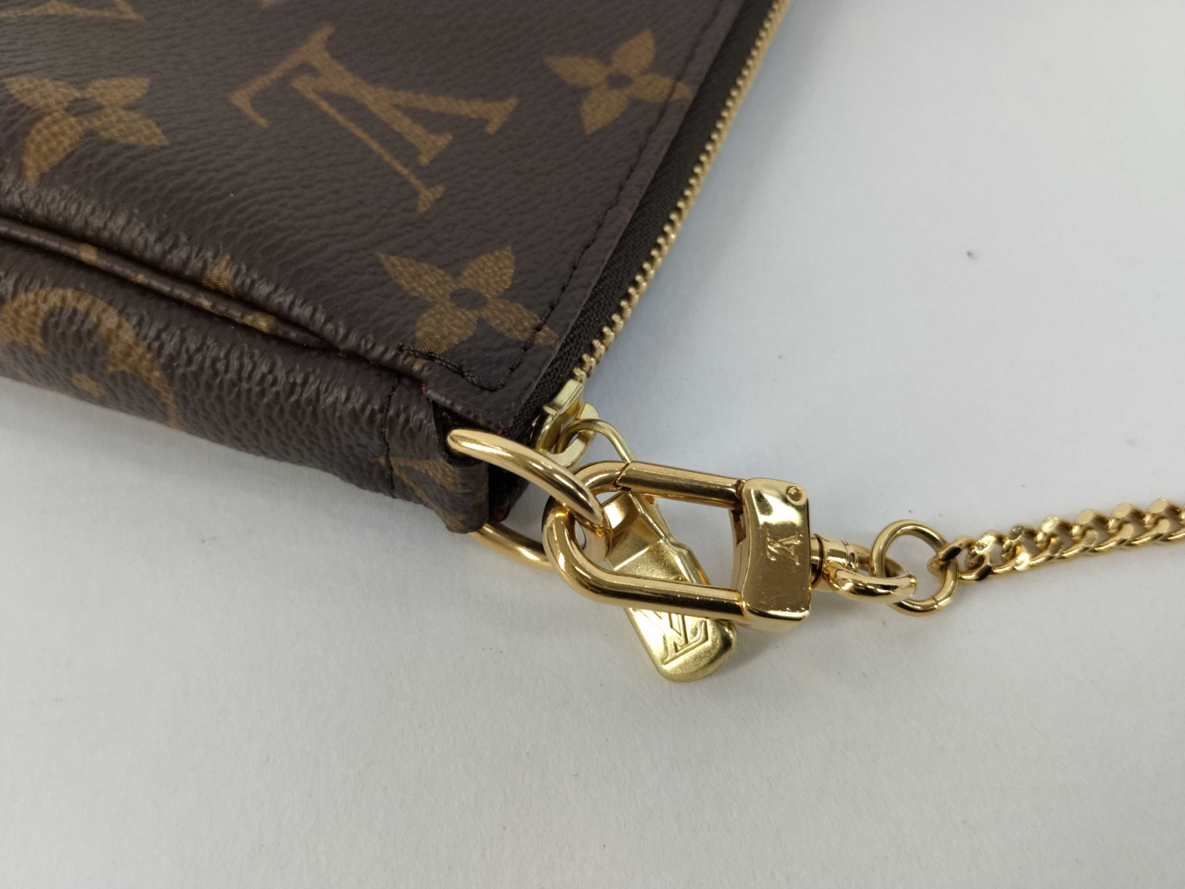 Monogram Louis Vuitton Monogram Mini Pouch — view 5