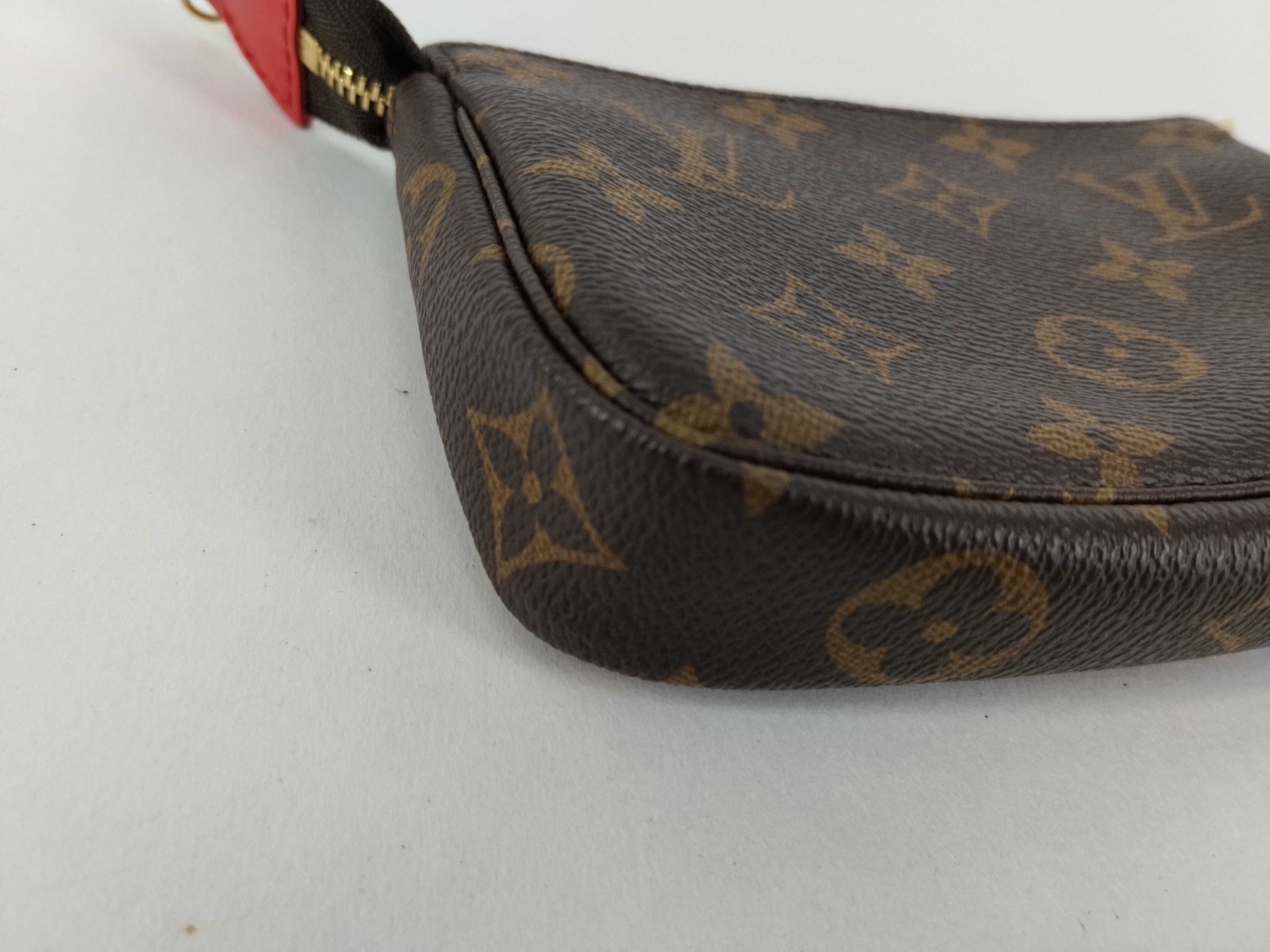 Monogram Louis Vuitton Monogram Mini Pouch — view 7