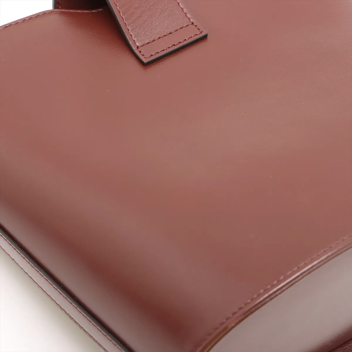 Mini Bucket Leather Shoulder Bag, Brown, 782908 — view 9