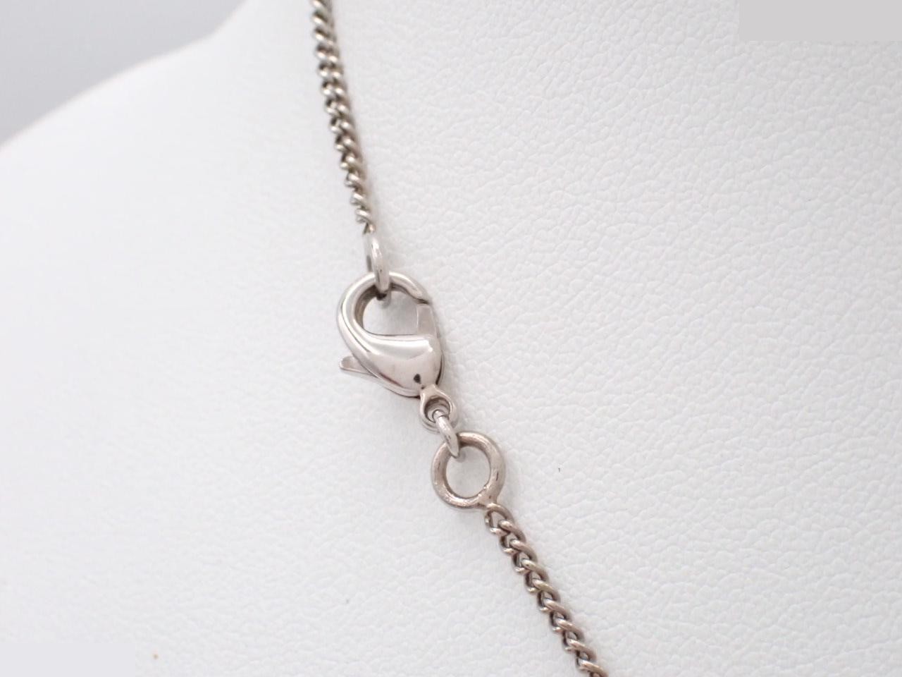 Coco Mark Rhinestone Necklace 09V — view 2