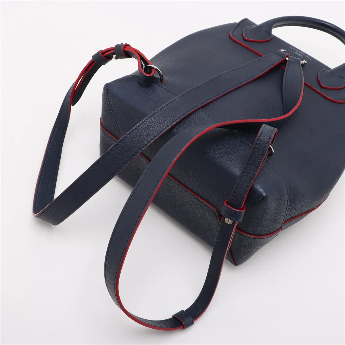 Taurillon Lockme Backpack M43879 DU4118 Navy (RFID detected) — view 5
