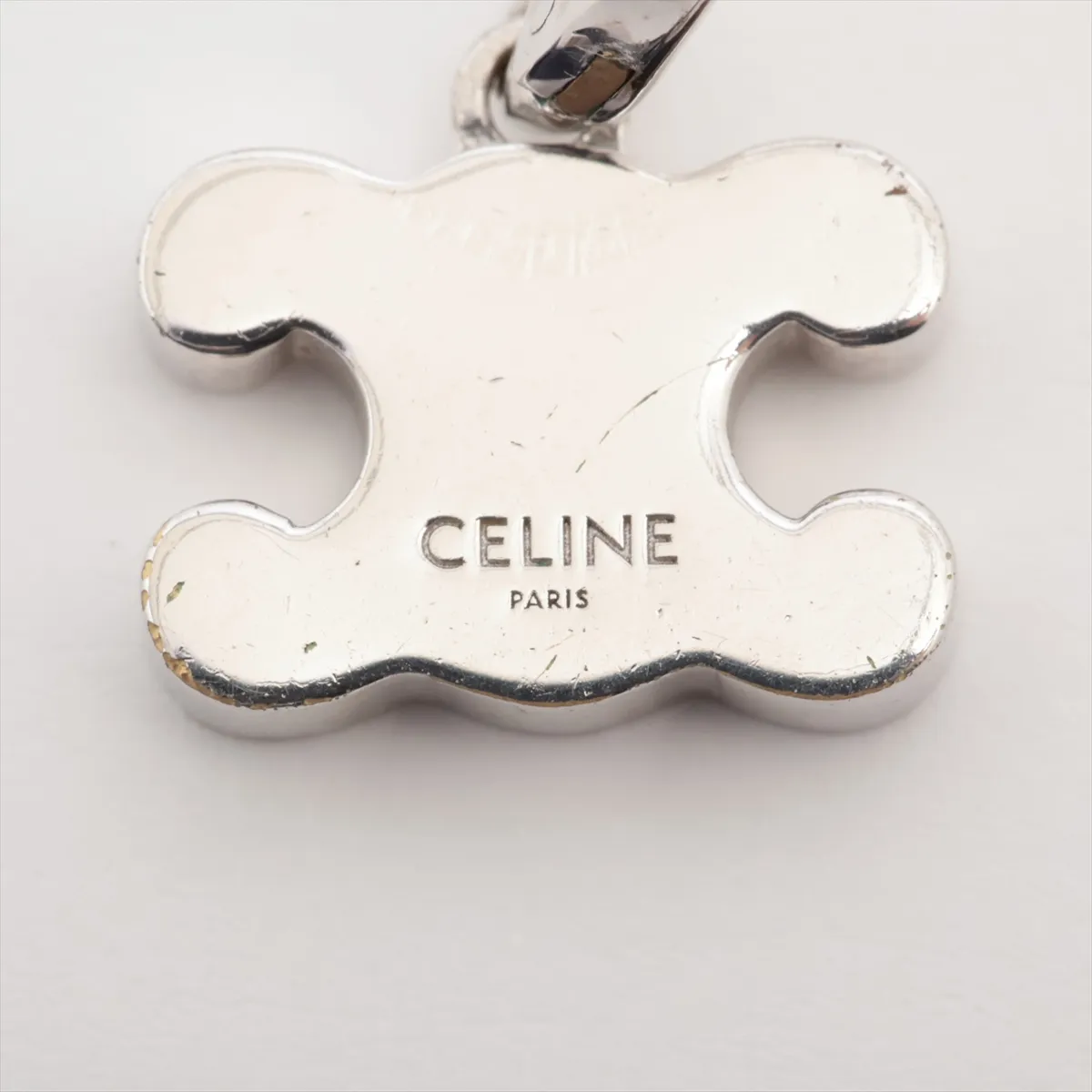 Triomphe STT1244 Earrings (for both ears) GP x Rhinestone Silver — view 5