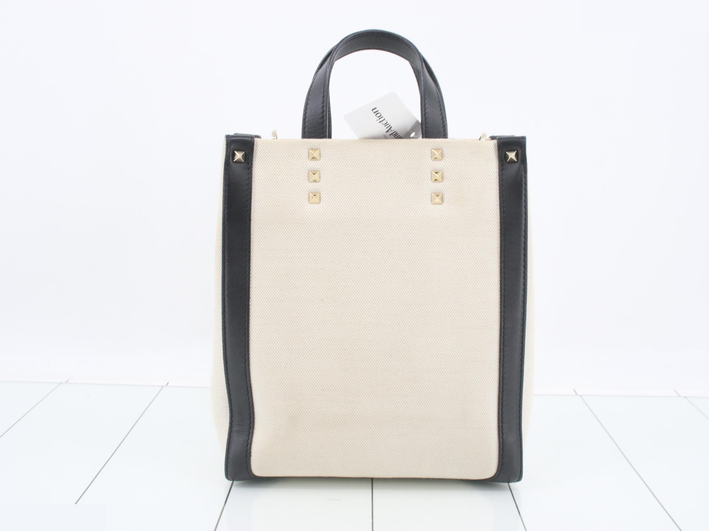 VLTN Canvas Bag/Shoulder Bag (2-Way) — view 2