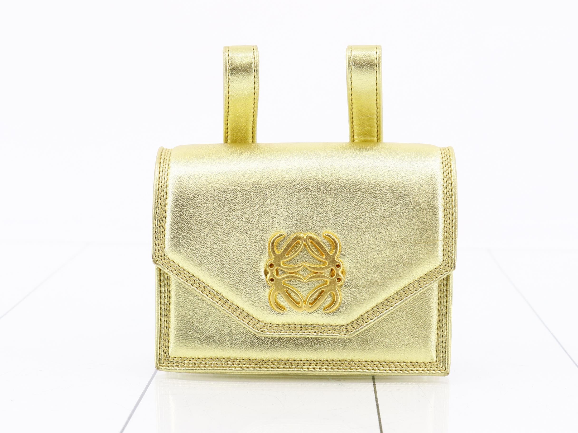 Anagram Leather Waist Bag