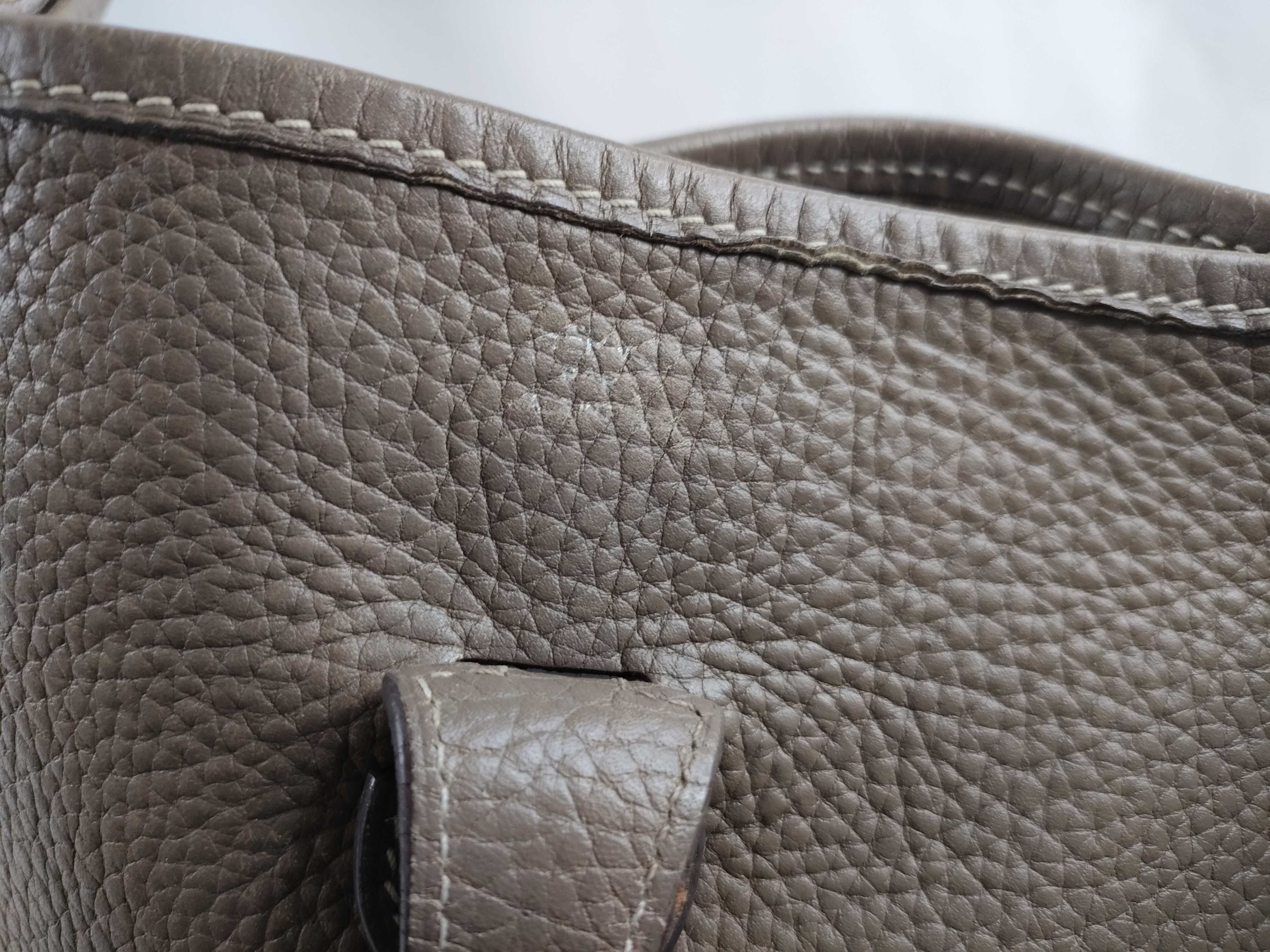 Evelyne Hermes Evelyne 2 PM Taurillon Leather Brown Shoulder Bag — view 9