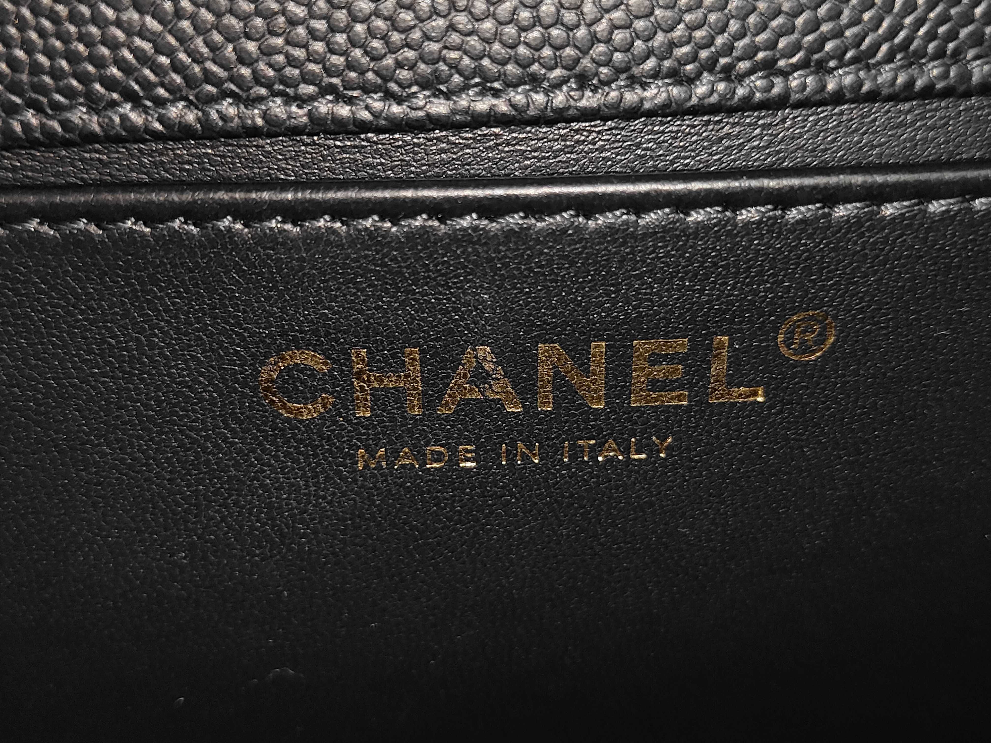 Boy Chanel Caviar Matelassé Shoulder Bag — view 10
