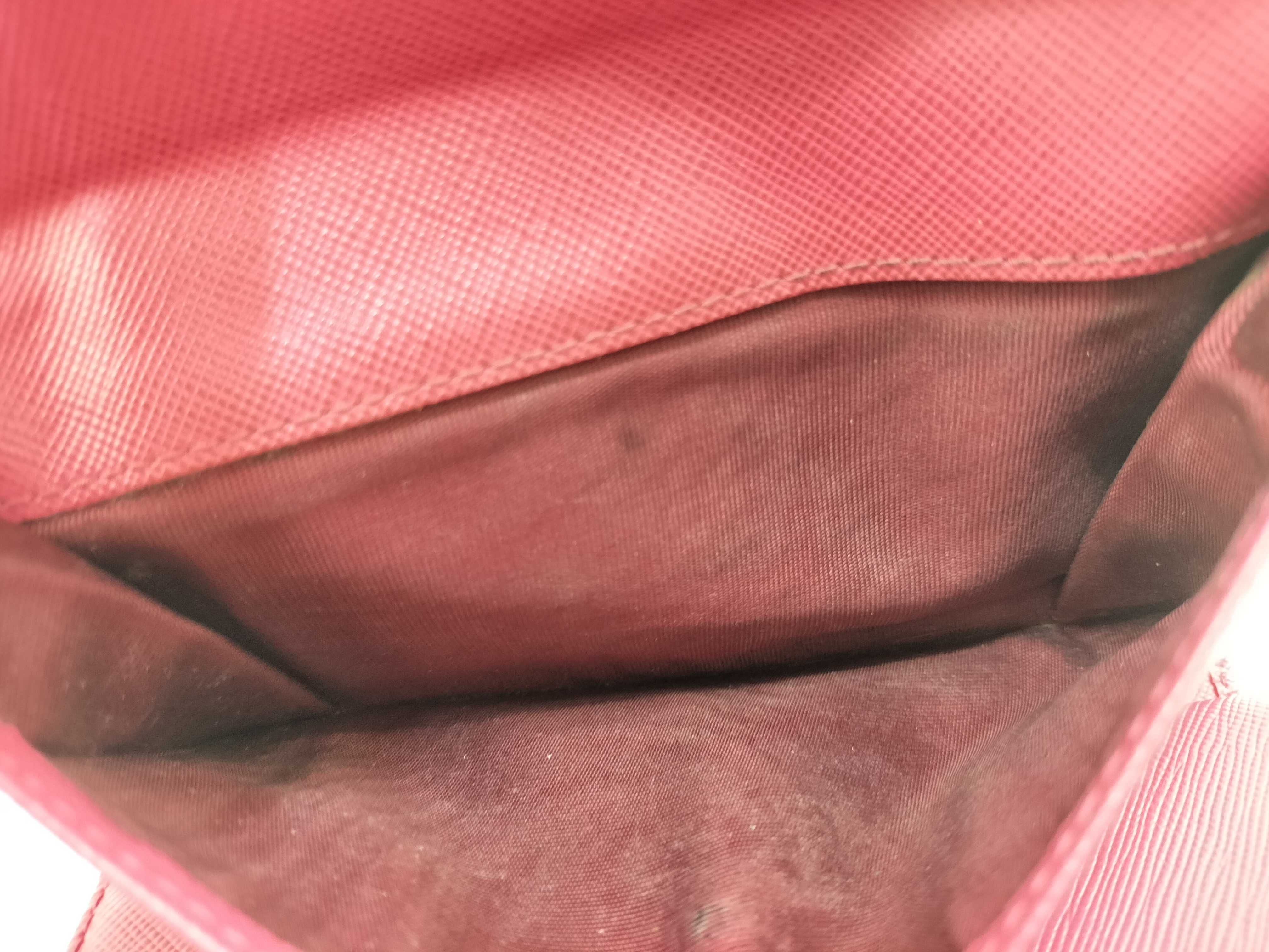 Saffiano Flap Medium Wallet Pink 1M1404 Wallet — view 12