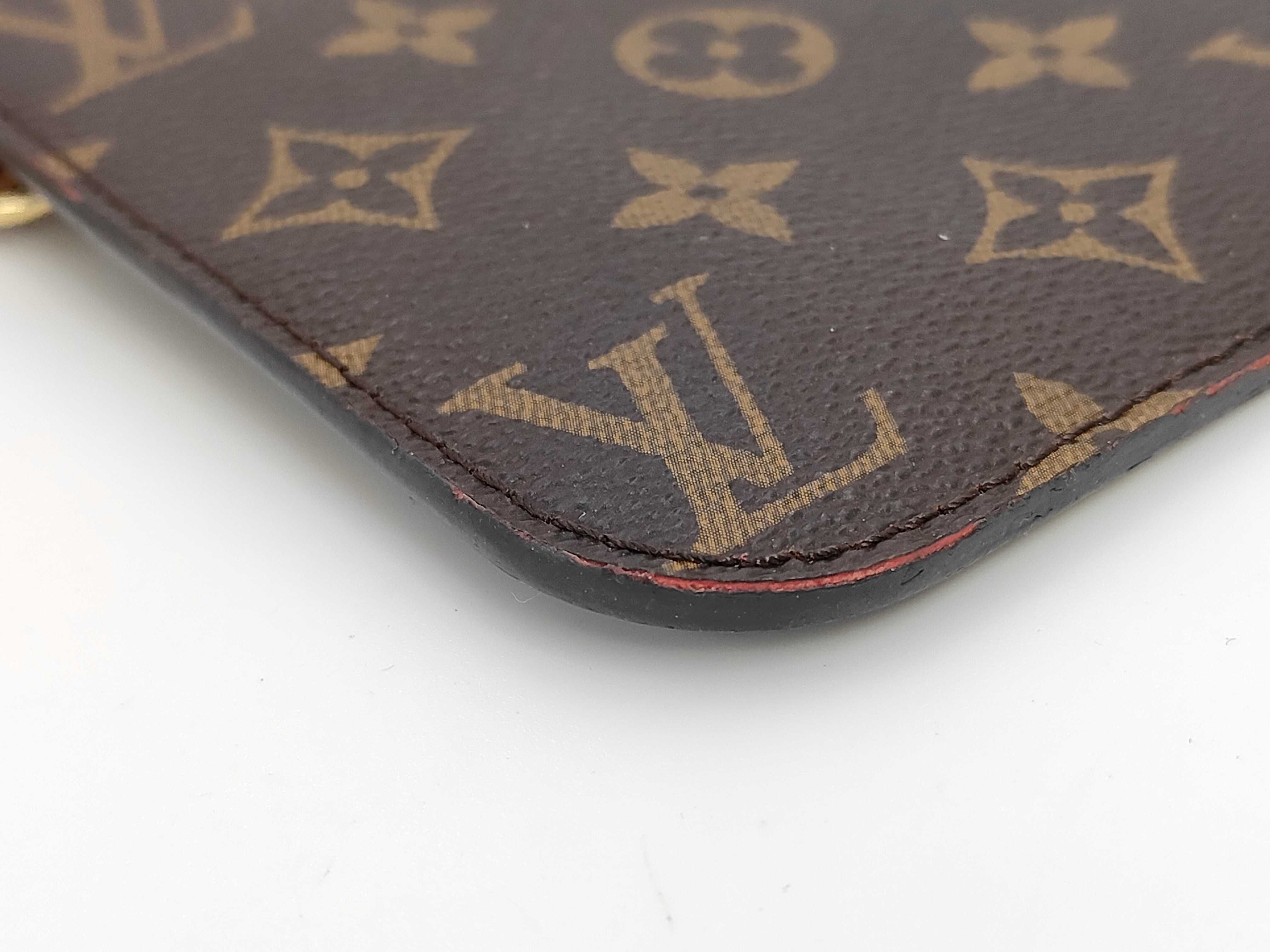 Monogram Louis Vuitton Monogram Pouch Neverfull Attached Pouch Pink Pouch — view 6
