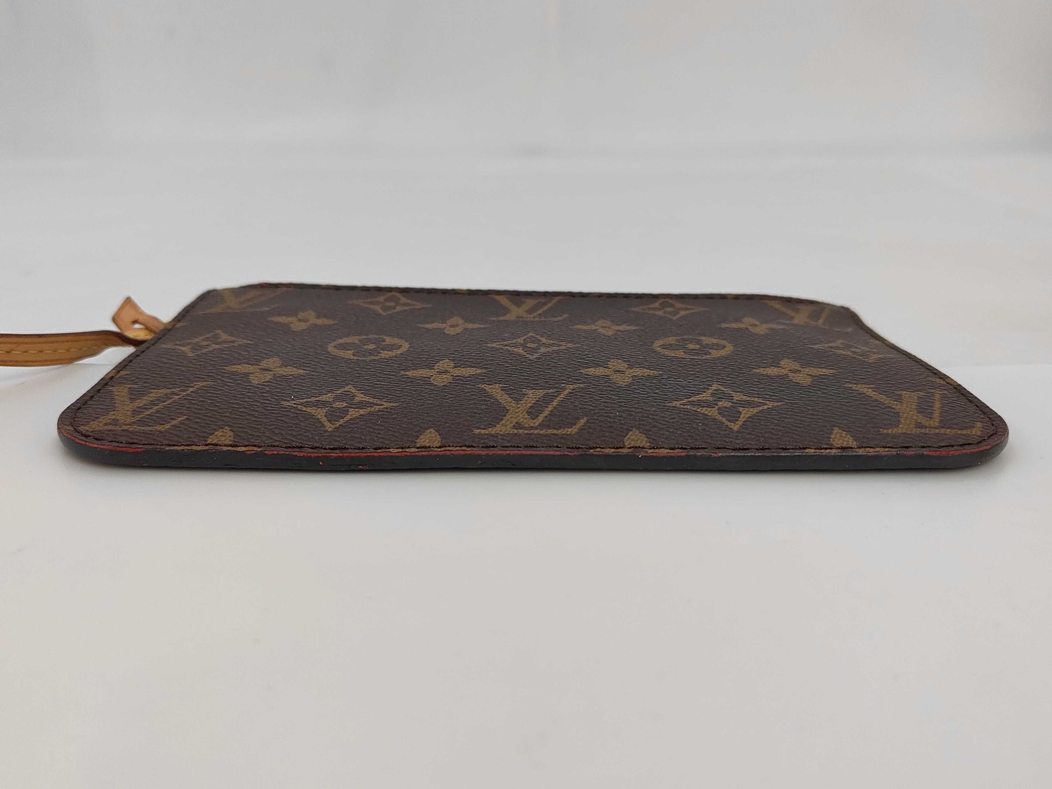 Monogram Louis Vuitton Monogram Pouch Neverfull Attached Pouch Pink Pouch — view 7