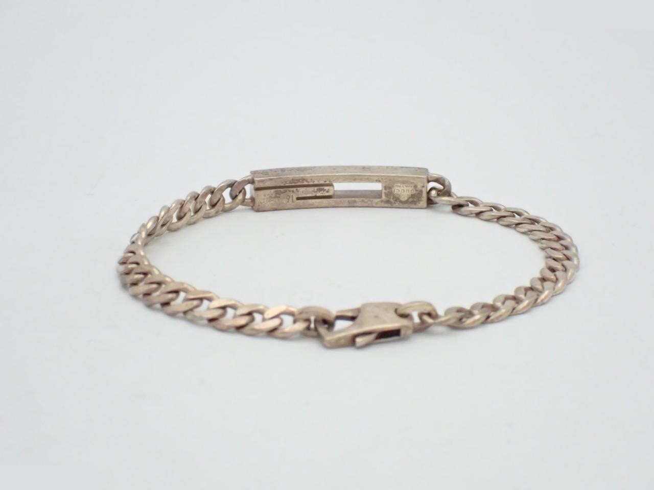 Cutout G Bracelet, SV925, 9.2g, Wrist size approx. 16.5cm — view 2