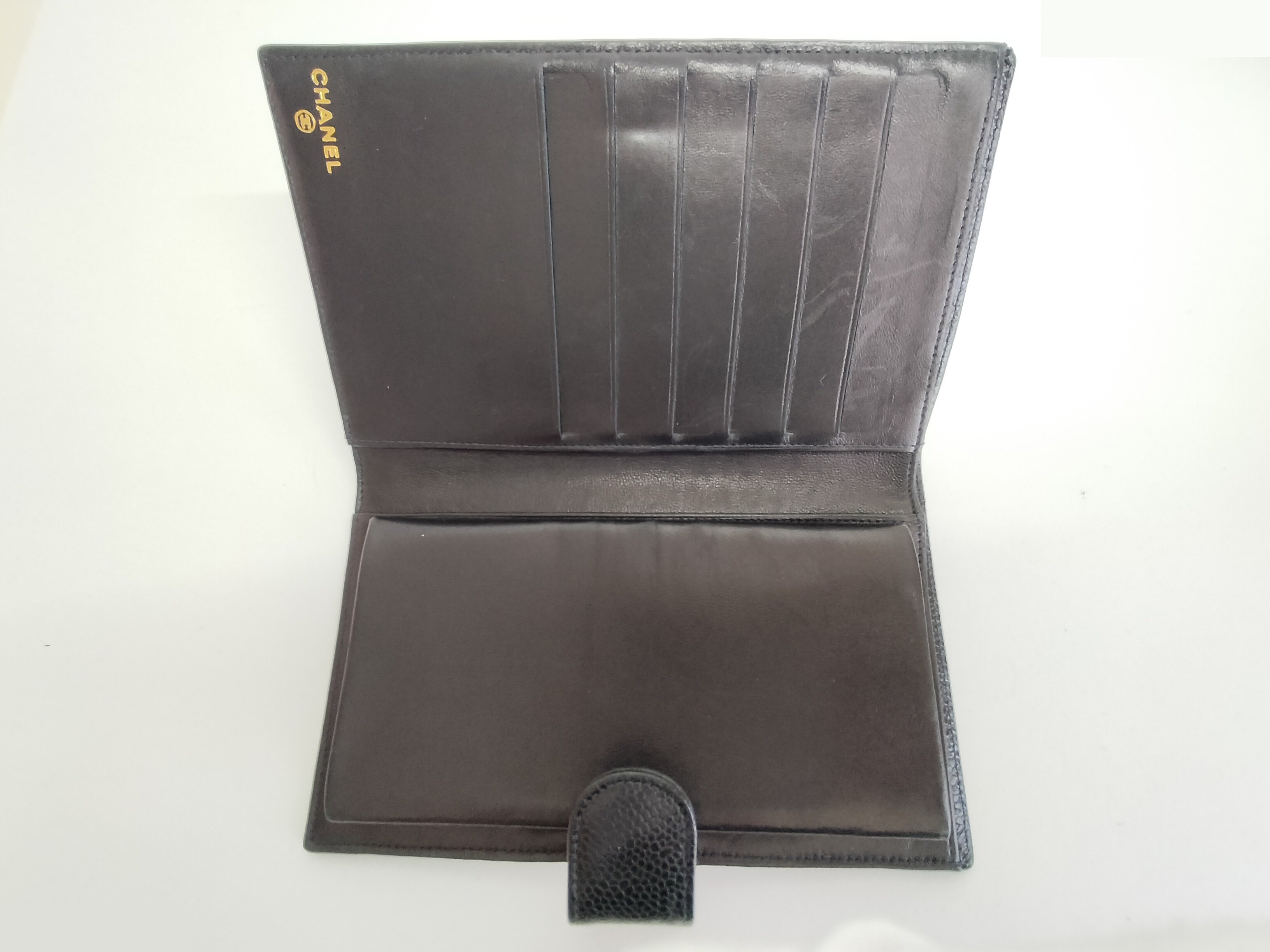 Coco Caviar Skin Long Wallet — view 8