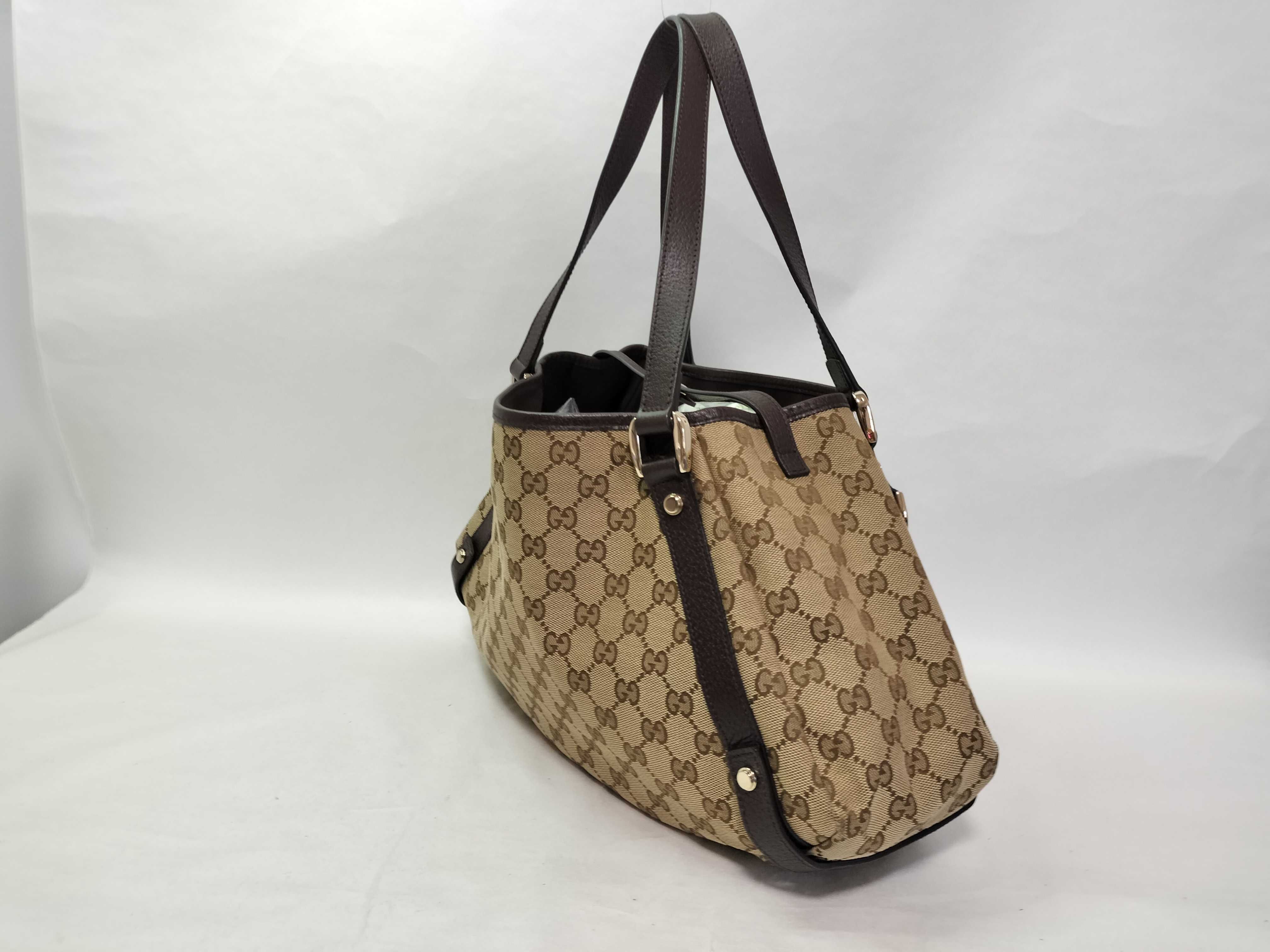 GG Canvas Abbey Handbag (Brown) — view 3