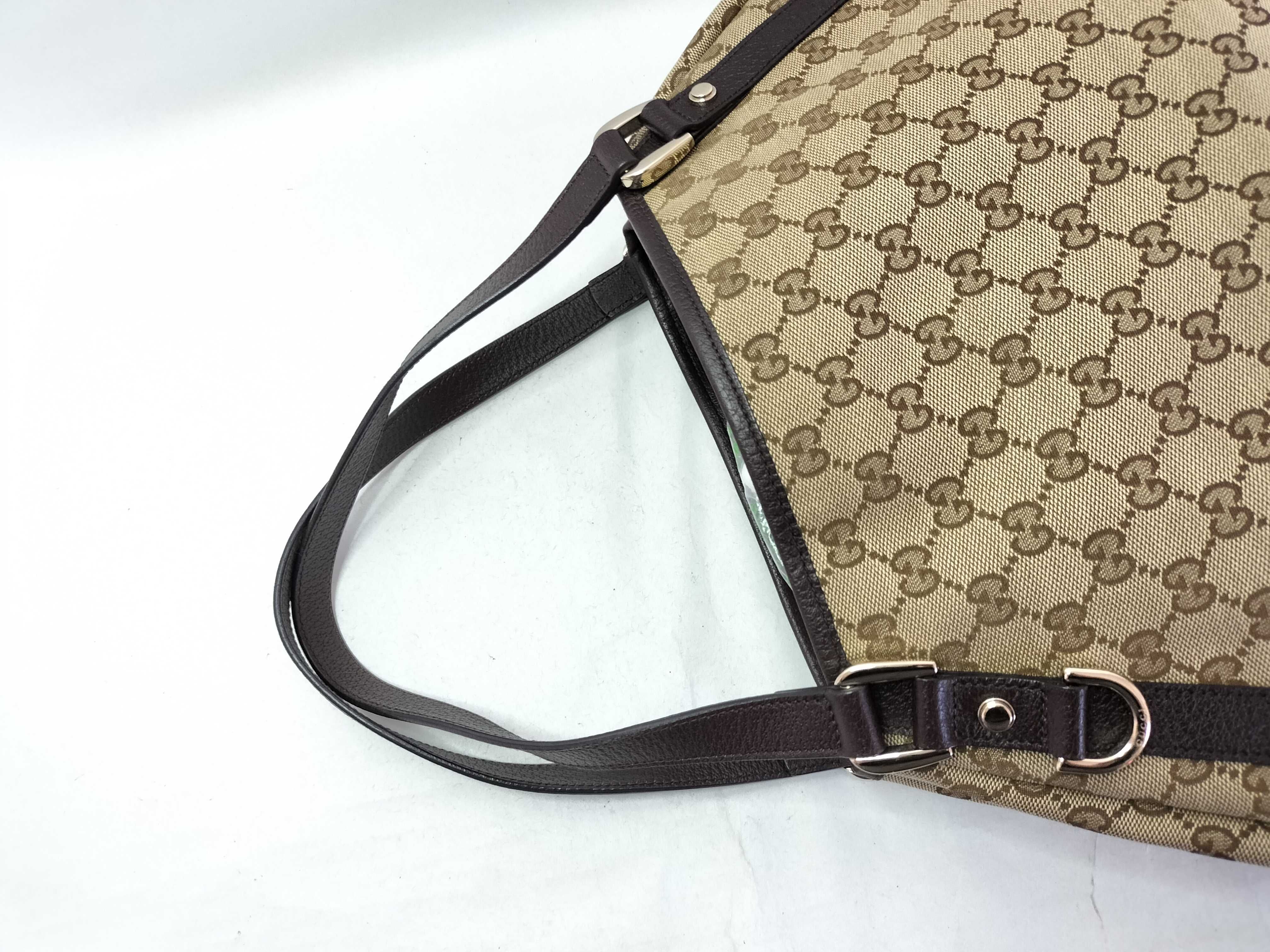 GG Canvas Abbey Handbag (Brown) — view 5
