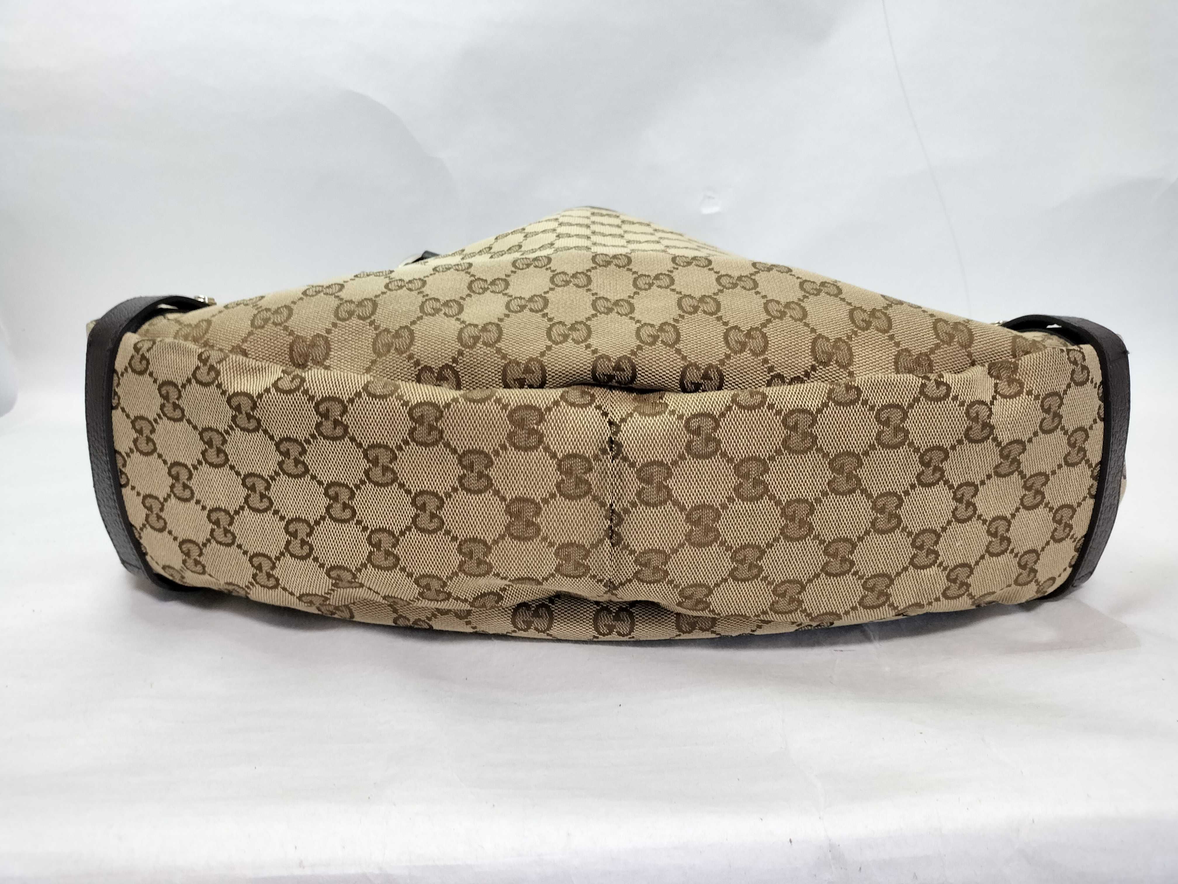 GG Canvas Abbey Handbag (Brown) — view 9