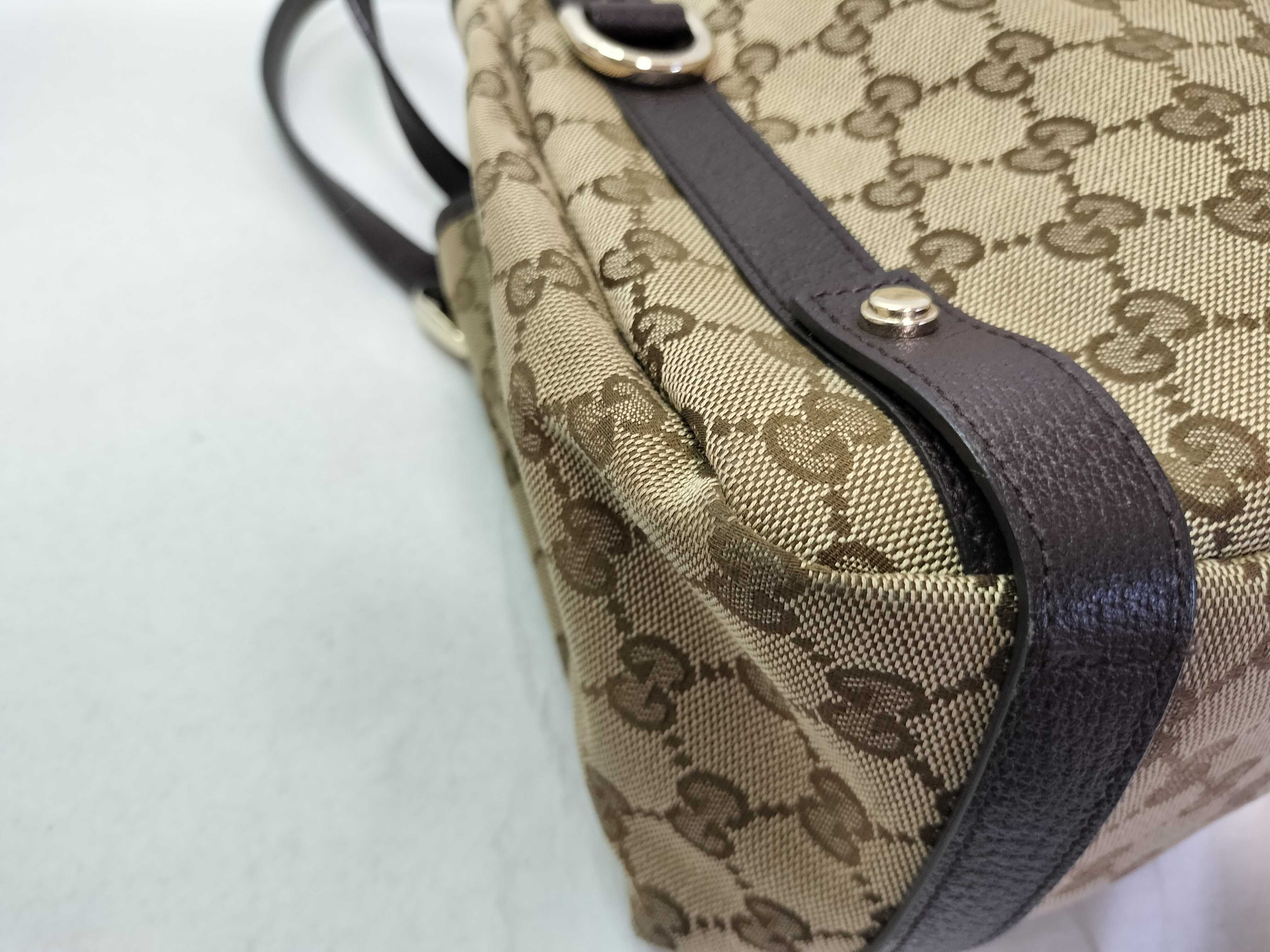 GG Canvas Abbey Handbag (Brown) — view 10