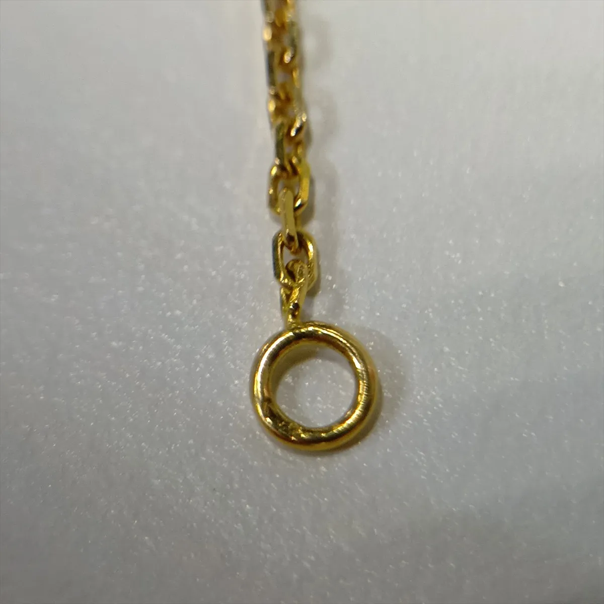 Vintage Alhambra Carnelian Necklace, 750 (Yellow Gold), 5.0g, JE257520. Hallmarks are — view 6