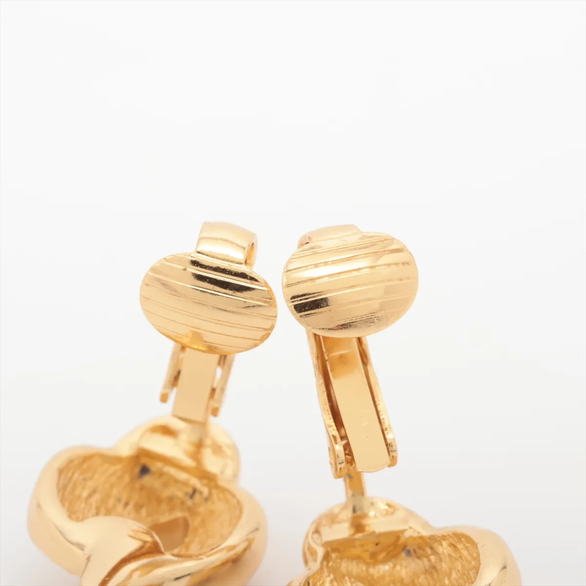 Earrings (for both ears) GP x Rhinestone Gold — view 4