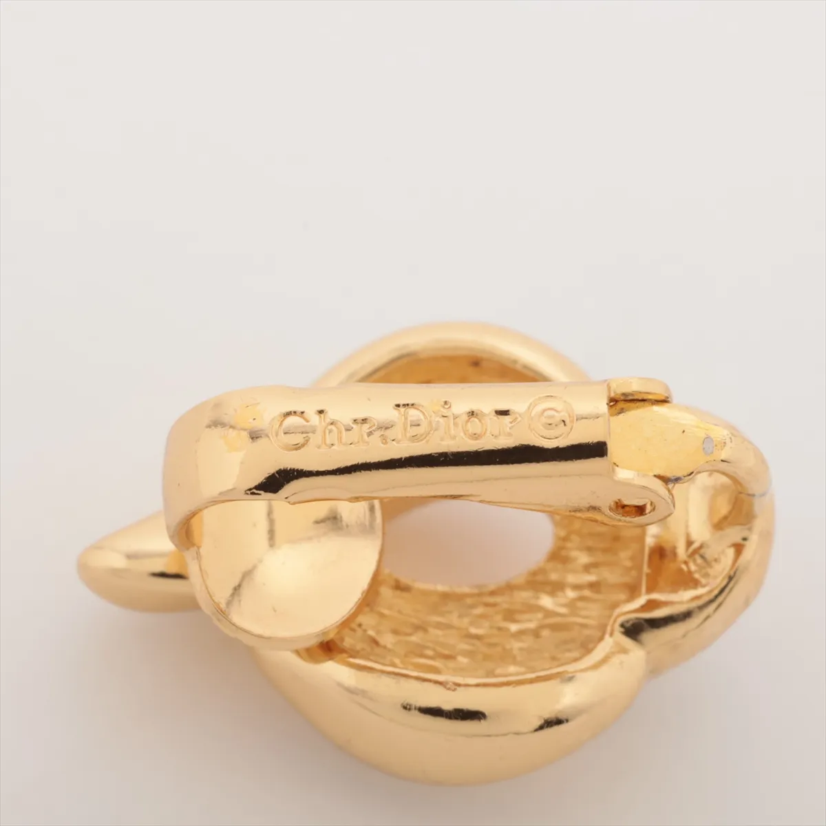 Earrings (for both ears) GP x Rhinestone Gold — view 5