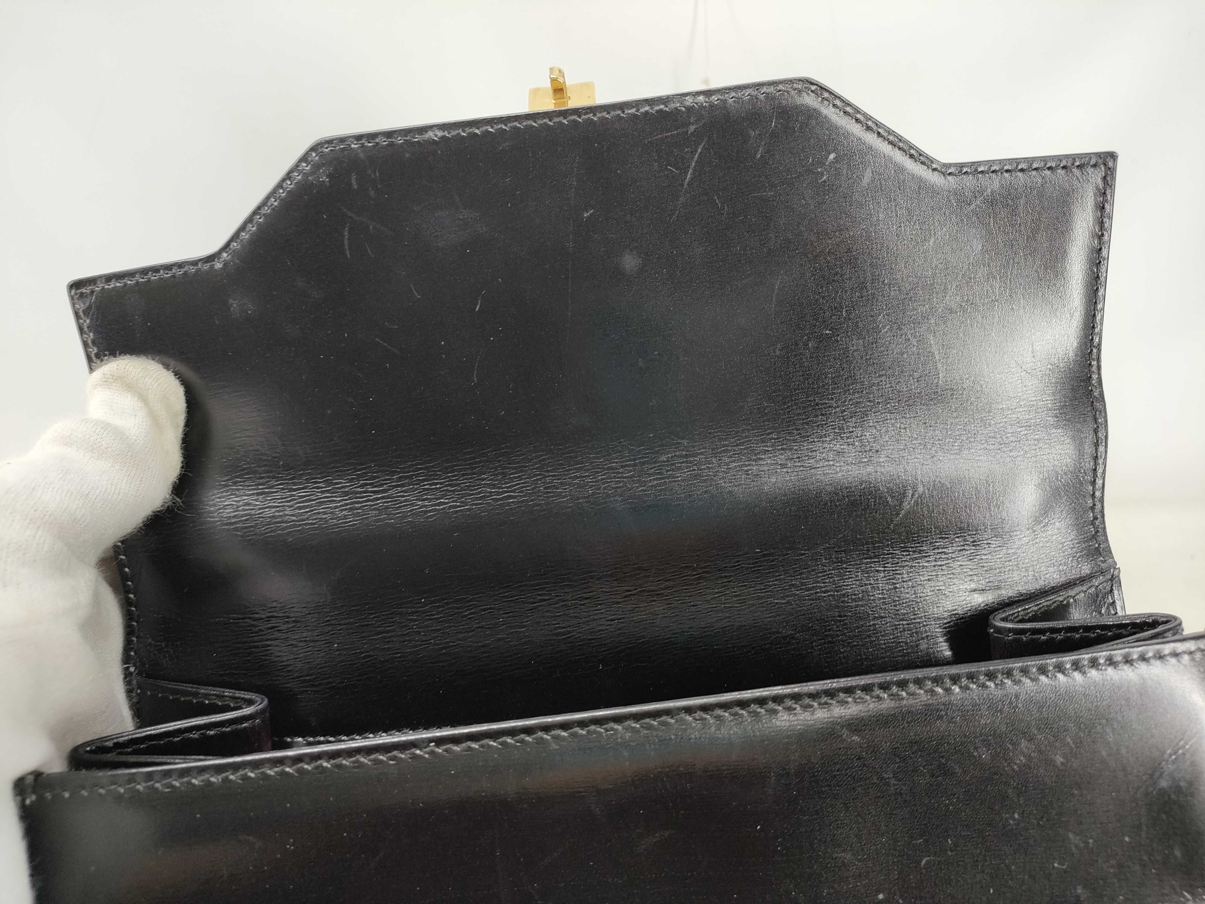 Lady Lock Leather Hand Shoulder Bag — view 8