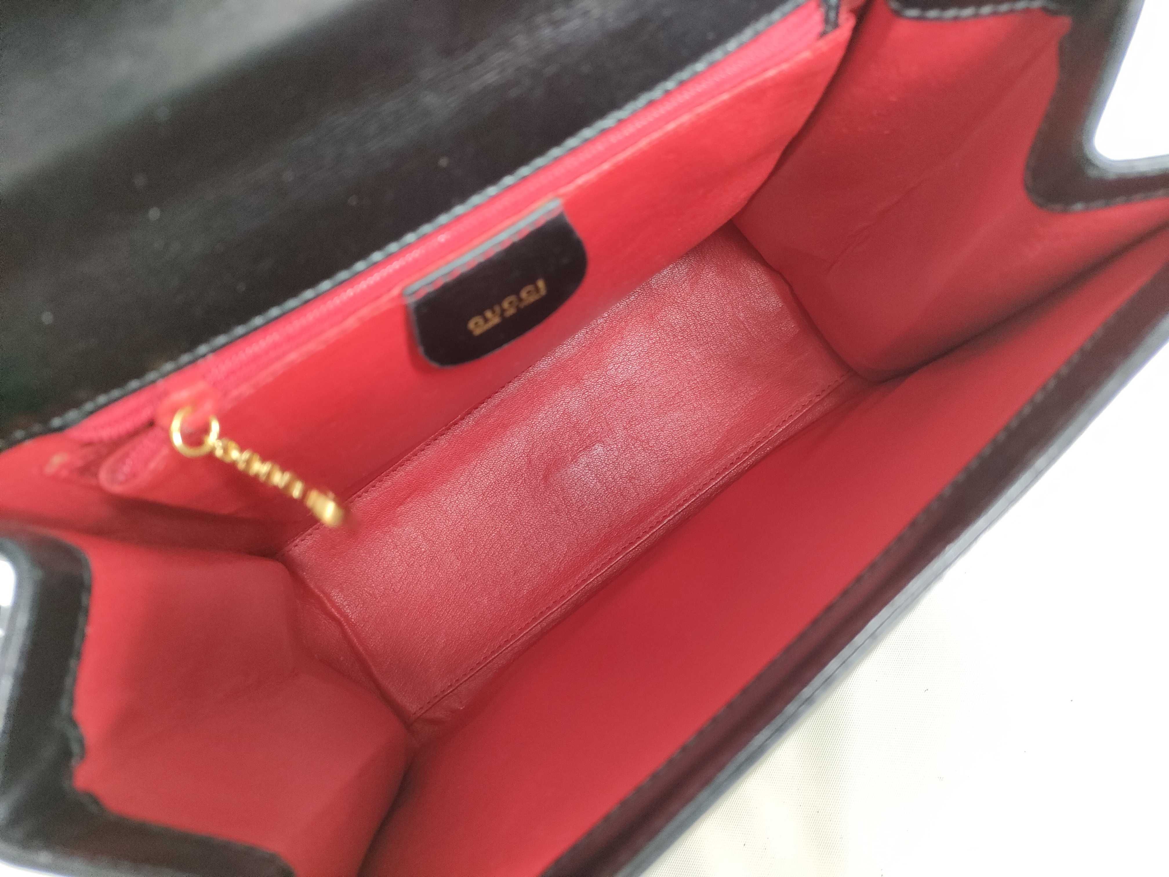 Lady Lock Leather Hand Shoulder Bag — view 9