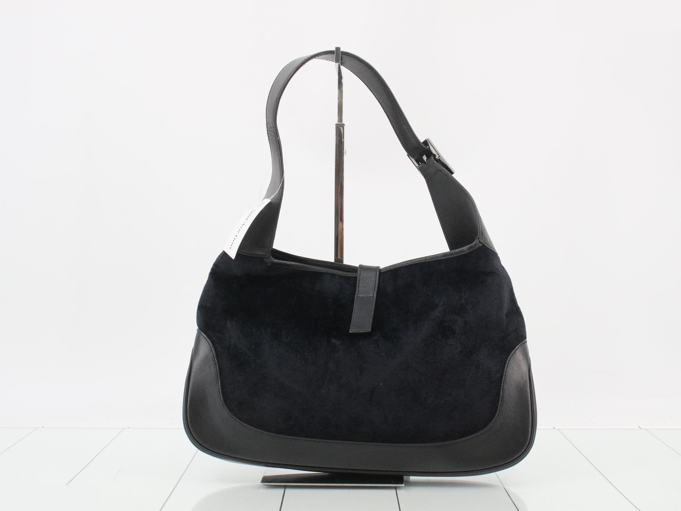 Velour shoulder bag — view 2