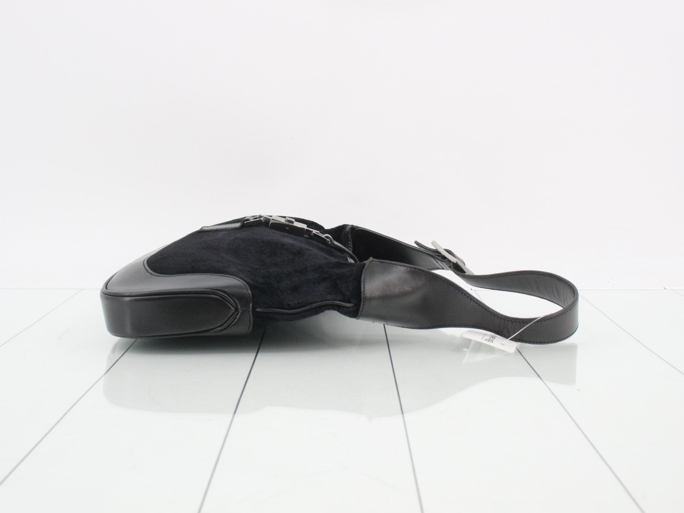 Velour shoulder bag — view 3
