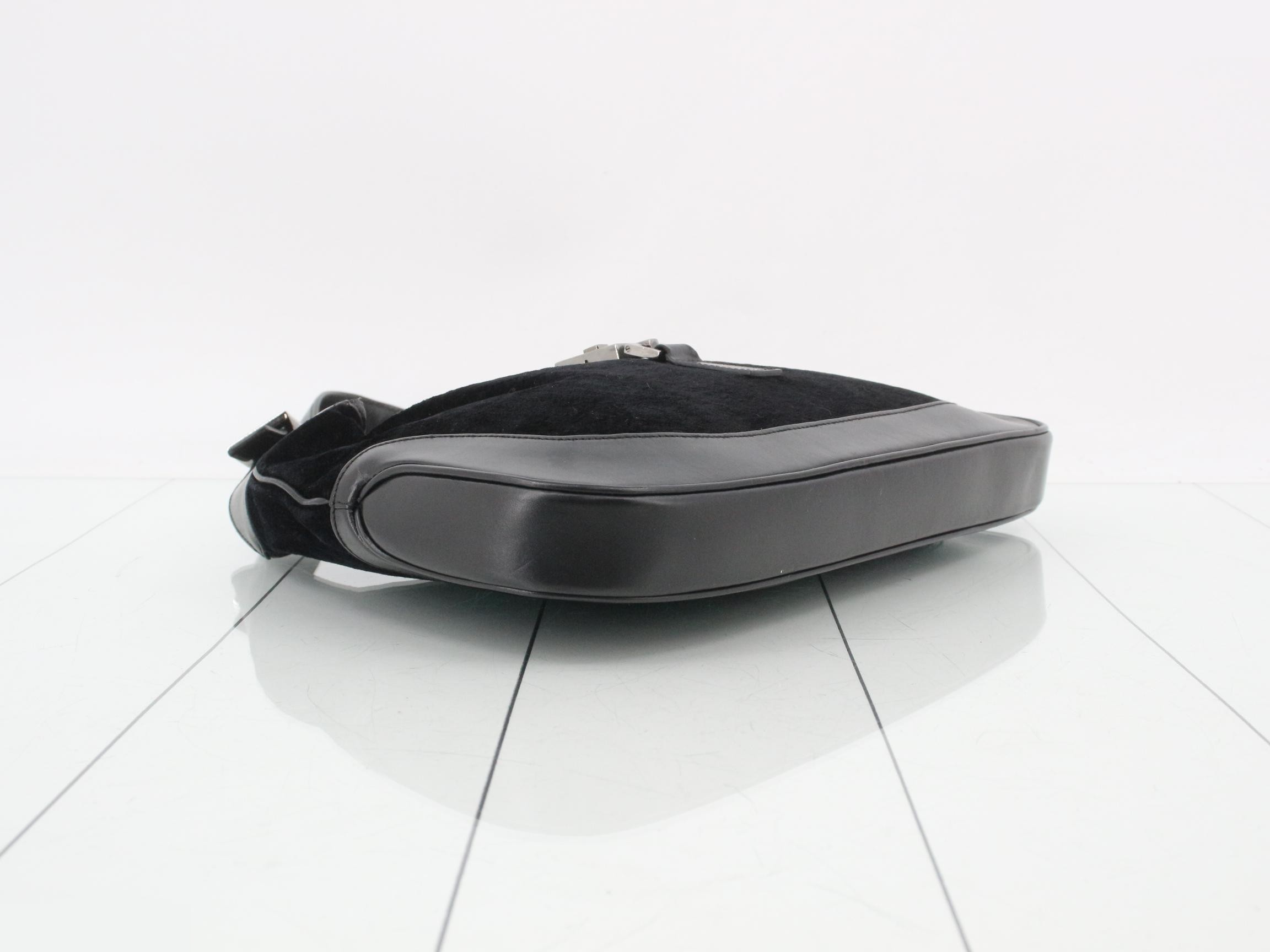 Velour shoulder bag — view 5