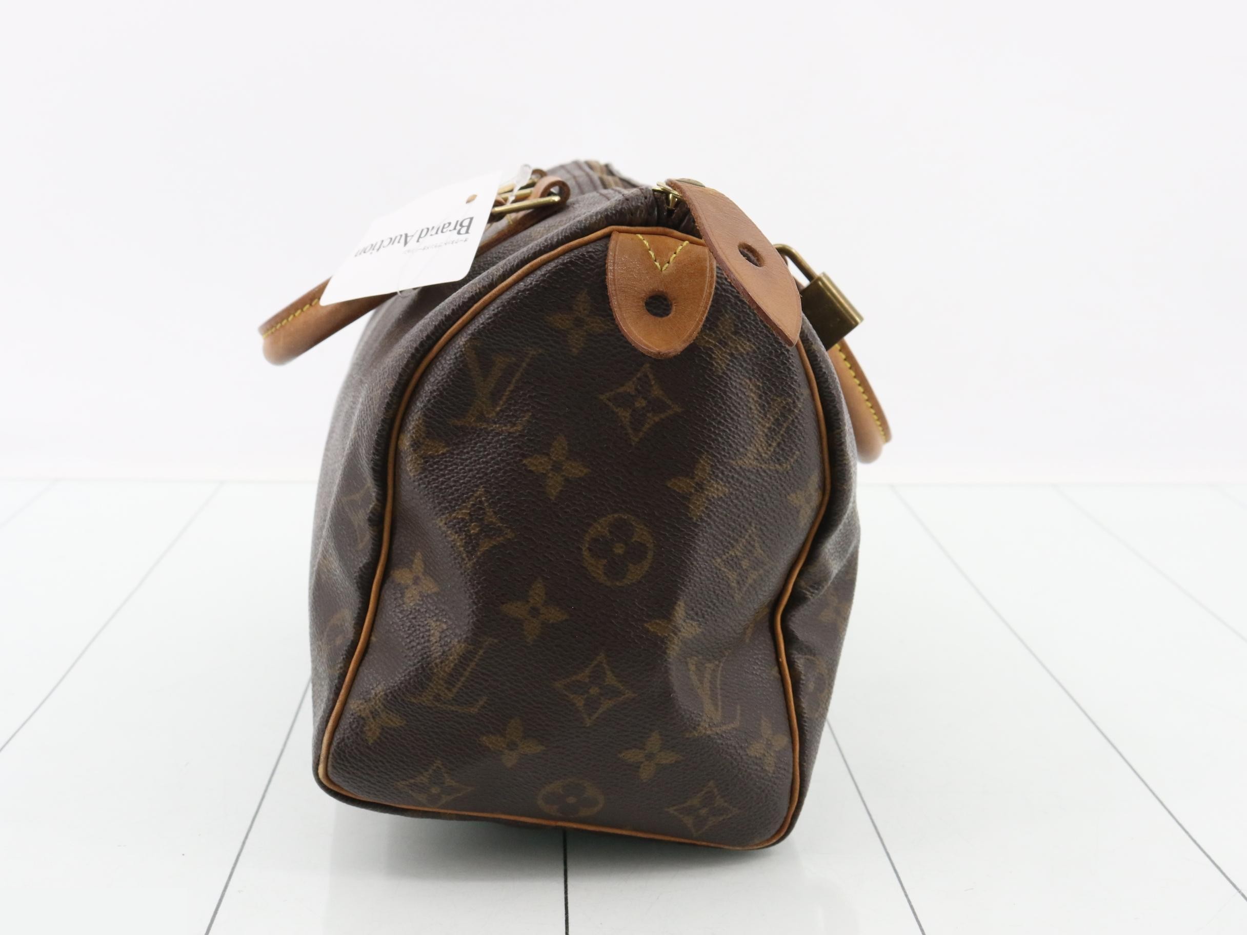 M41528 Speedy 25 Handbag Monogram Brown — view 3