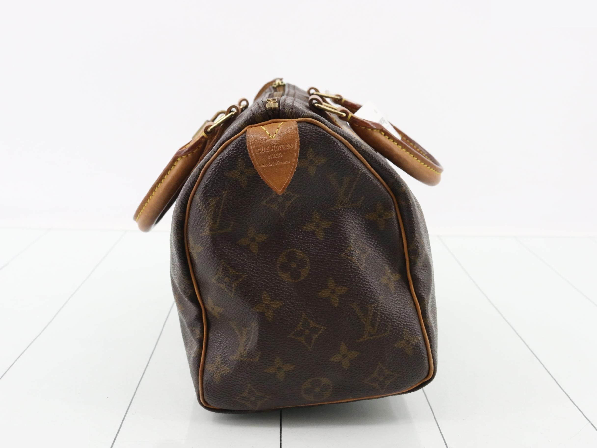 M41528 Speedy 25 Handbag Monogram Brown — view 4