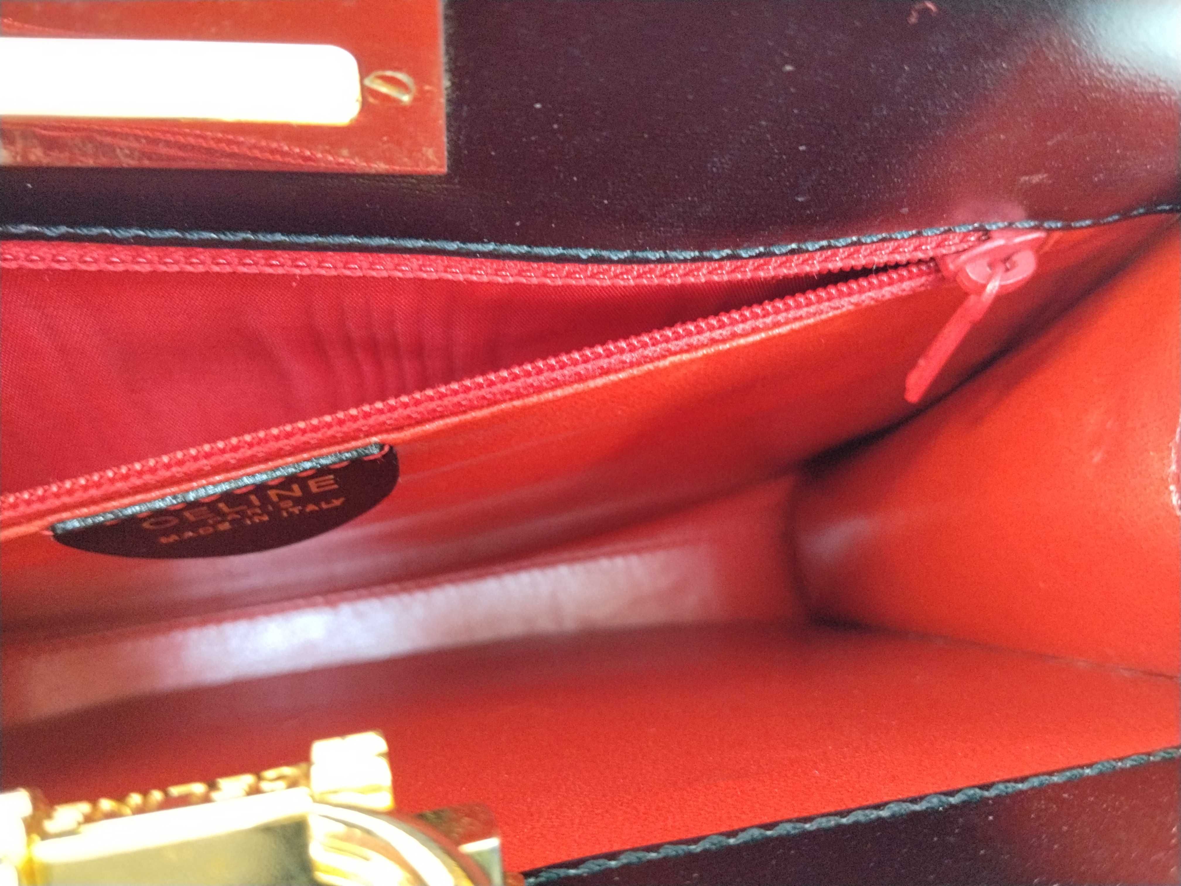 Gancini handbag, scarf pattern, rare handbag — view 12