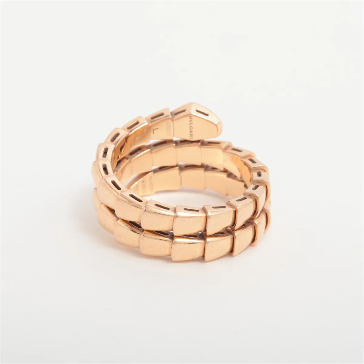 Serpenti Viper Diamond Ring, 750 (PG), 10.8g, L, 6MV3K4, — view 2