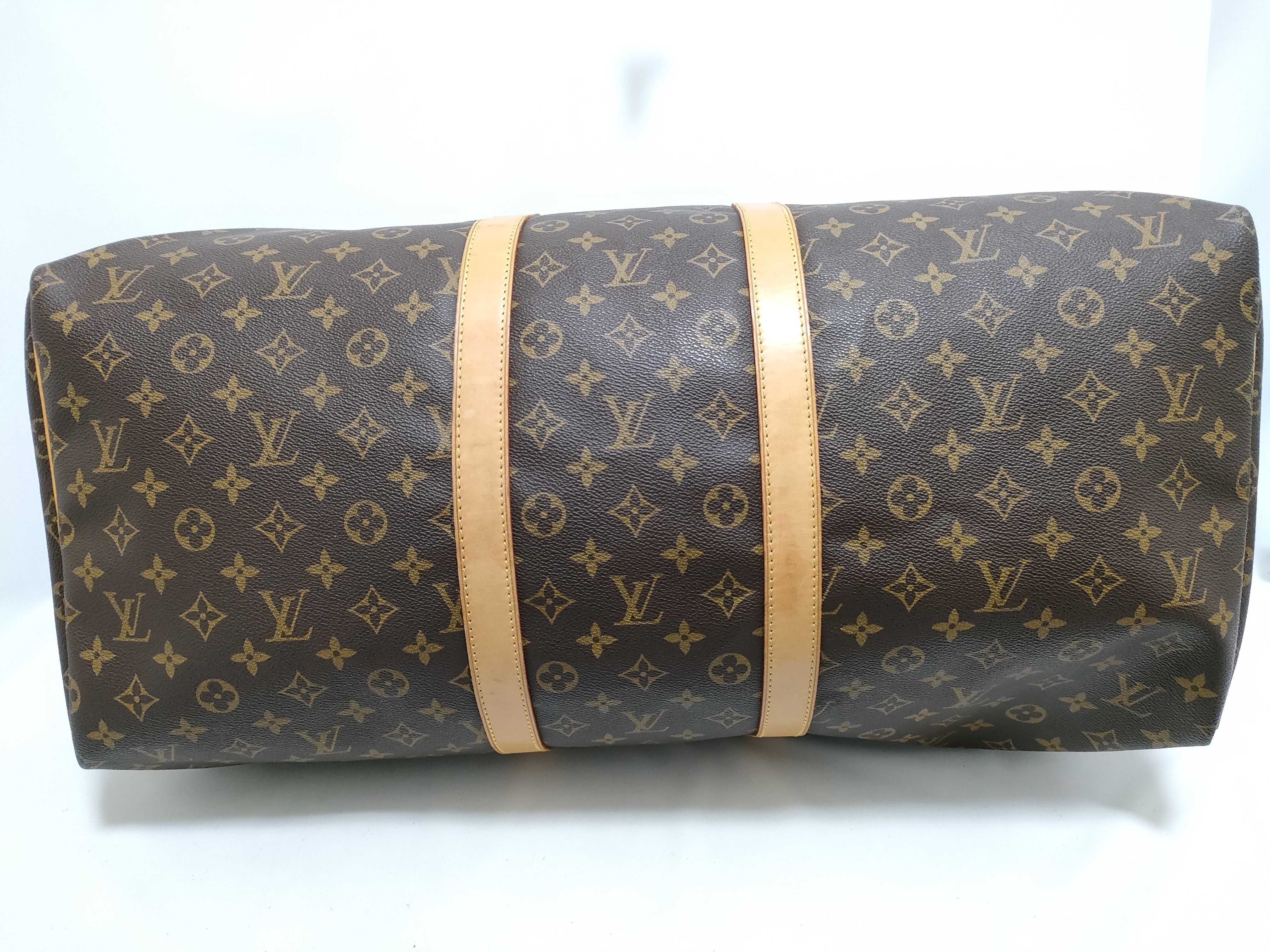 Monogram LV Monogram Keepall 55 M41424 SP1917 Boston Bag — view 9