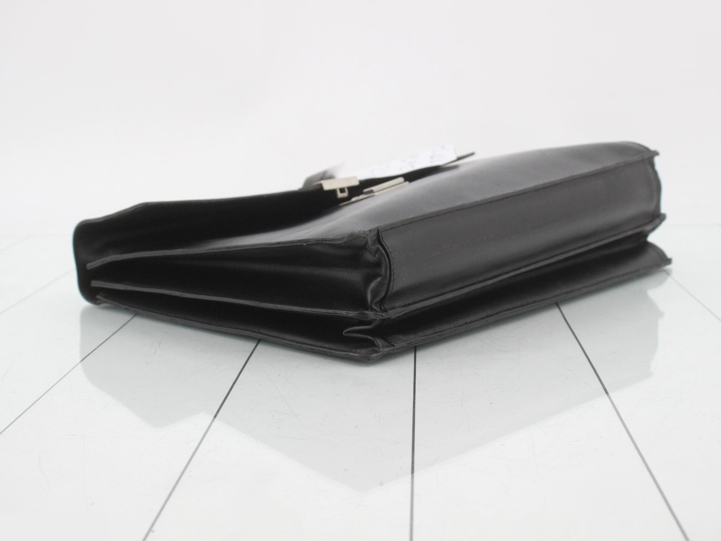 Handbag, Business Bag, Leather, Black — view 5