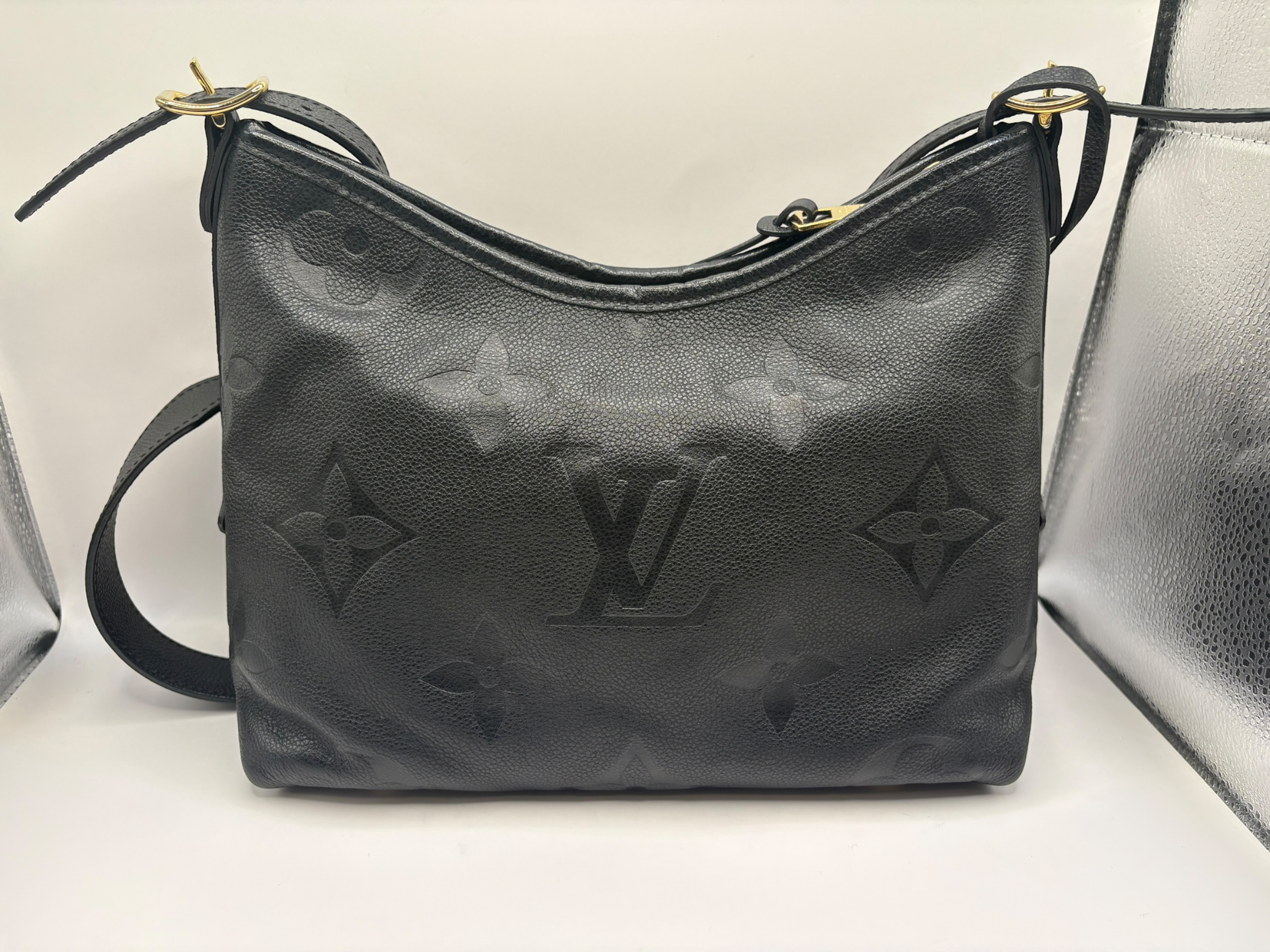 Monogram Empreinte Carryall Zip NM PM M46288 Black (RFID detected) Shoulder Bag — view 2