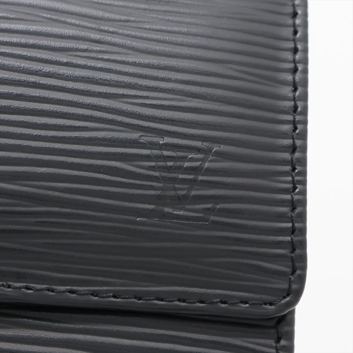 Epi Pochette Portemonnaie Credit M63572 SR0026 Noir Long Wallet — view 10