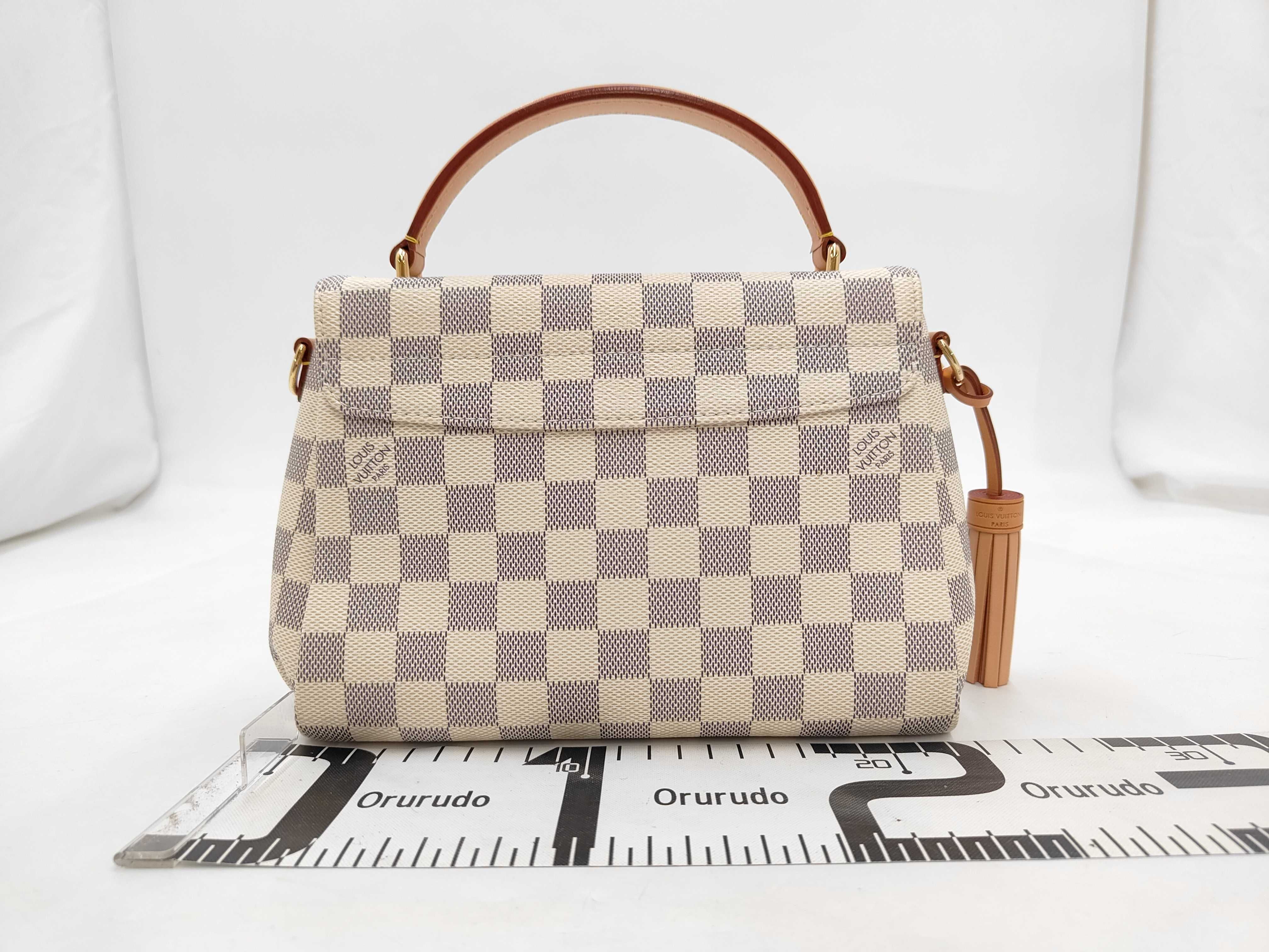Damier Azur LV Damier Azur N41581 Croisette FL2179 Handbag — view 2