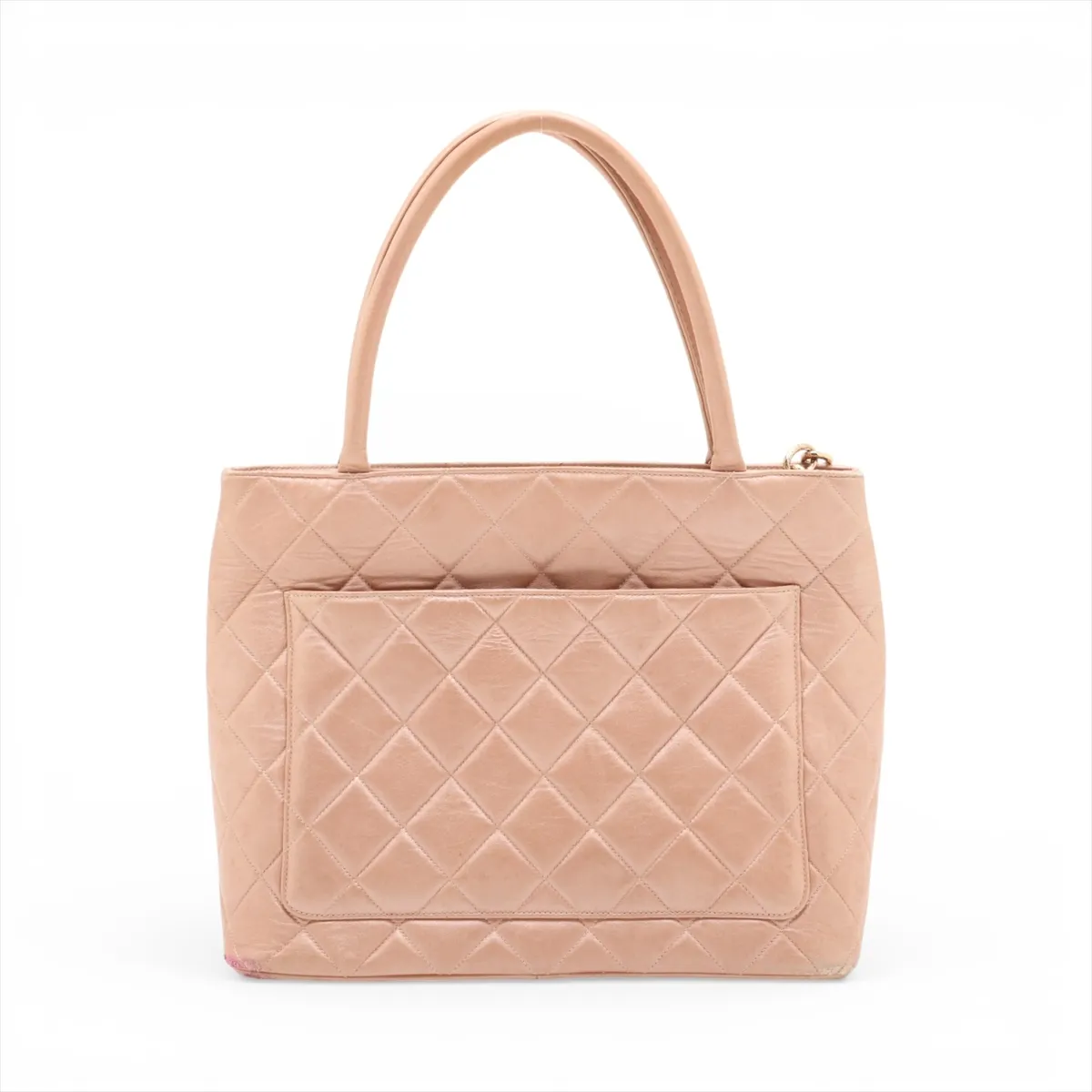 Reissue Lambskin Tote Bag, Beige, Gold Hardware, 7493486, Series 7 — view 2