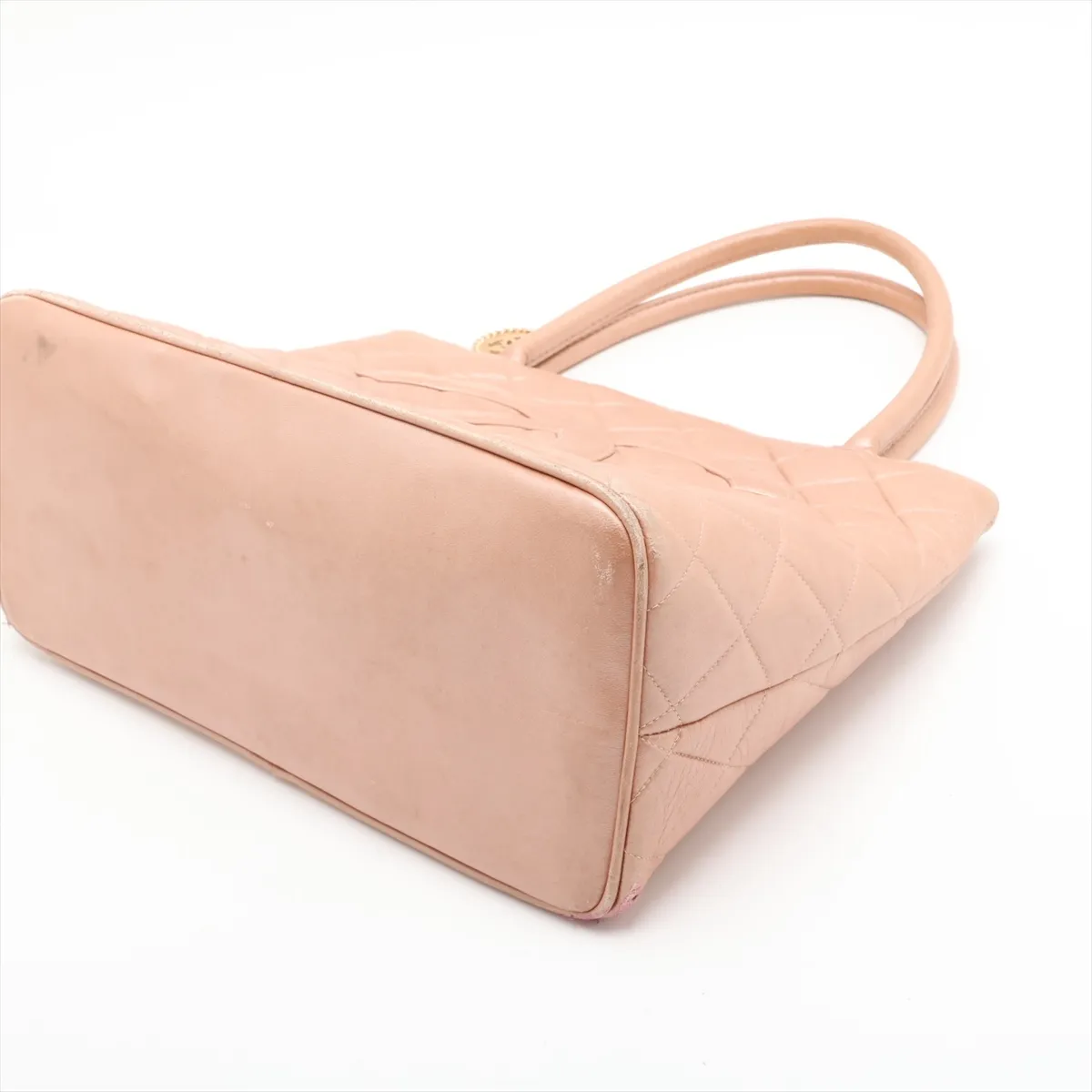 Reissue Lambskin Tote Bag, Beige, Gold Hardware, 7493486, Series 7 — view 3
