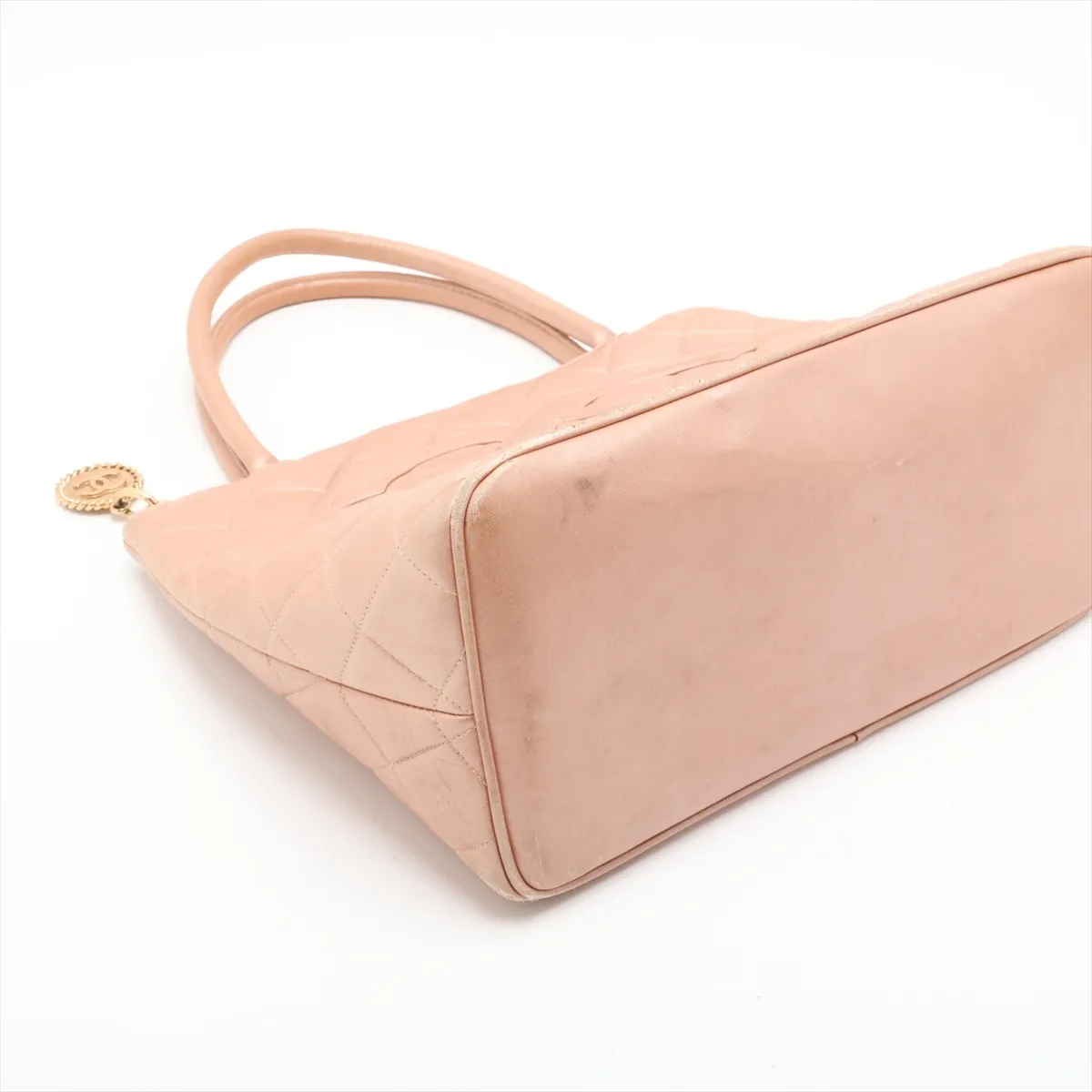 Reissue Lambskin Tote Bag, Beige, Gold Hardware, 7493486, Series 7 — view 4