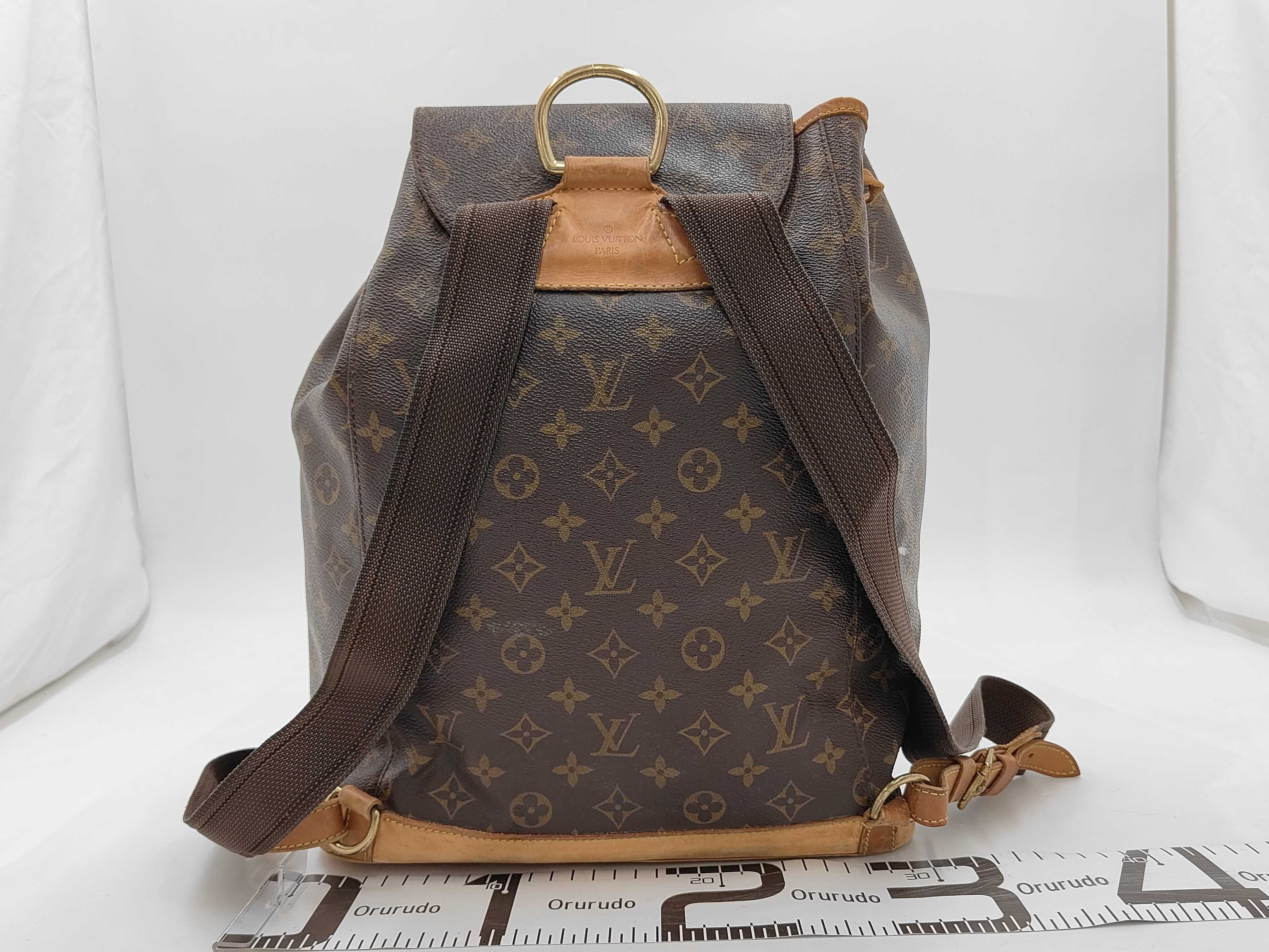 Monogram Louis Vuitton Monogram Montsouris MI1915 Backpack — view 2